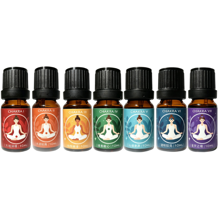 Complete 7 Chakra Blend Set