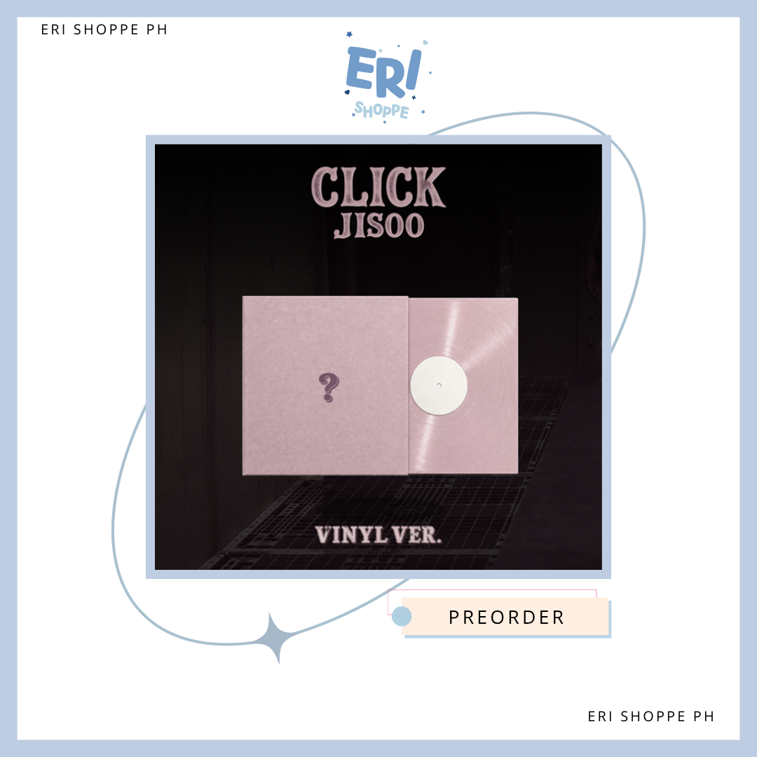 [PRE-ORDER]  JISOO - Single Album [CLICK] VINYL LP