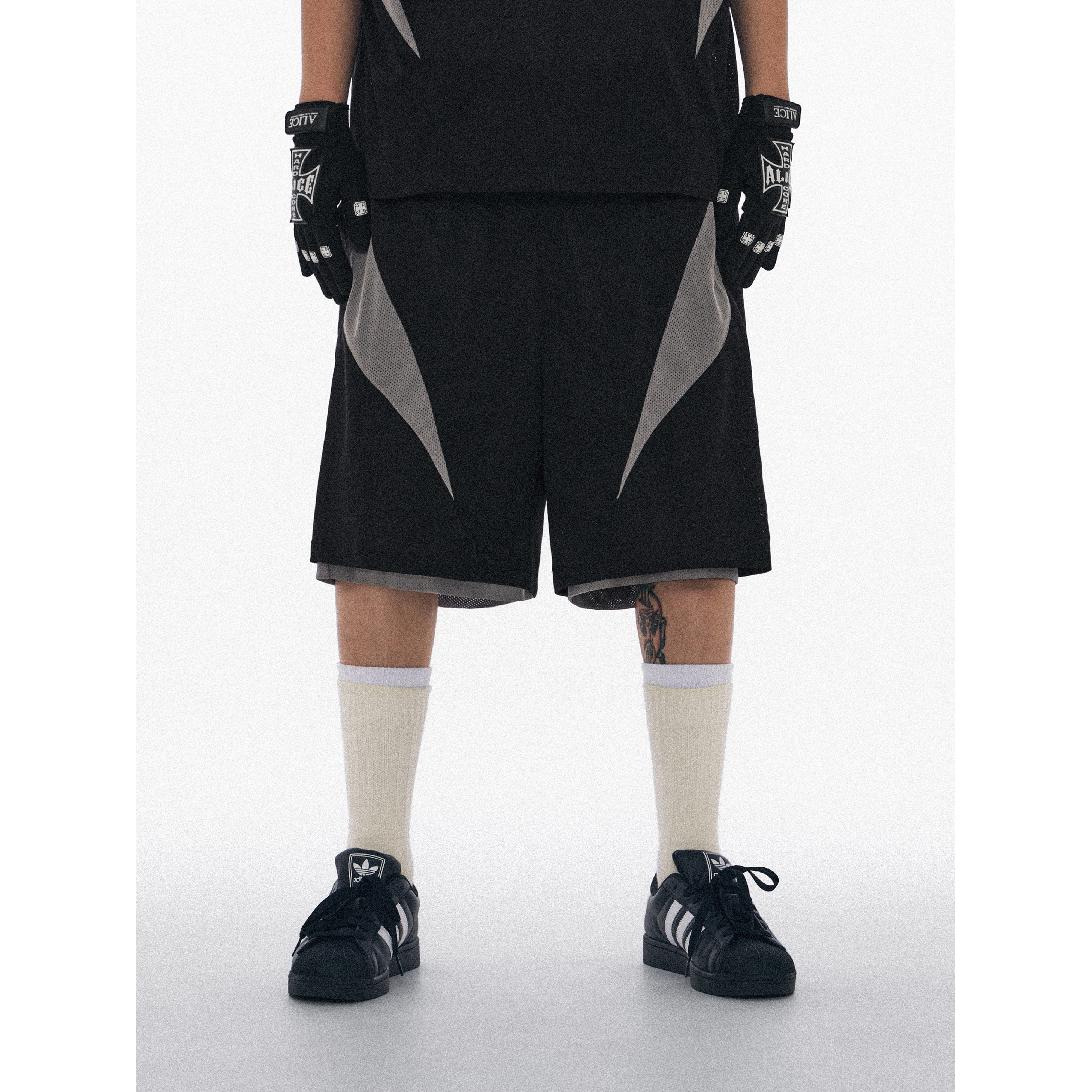 Wall Of Sound "CHANNELING" AIRY MESH Shorts