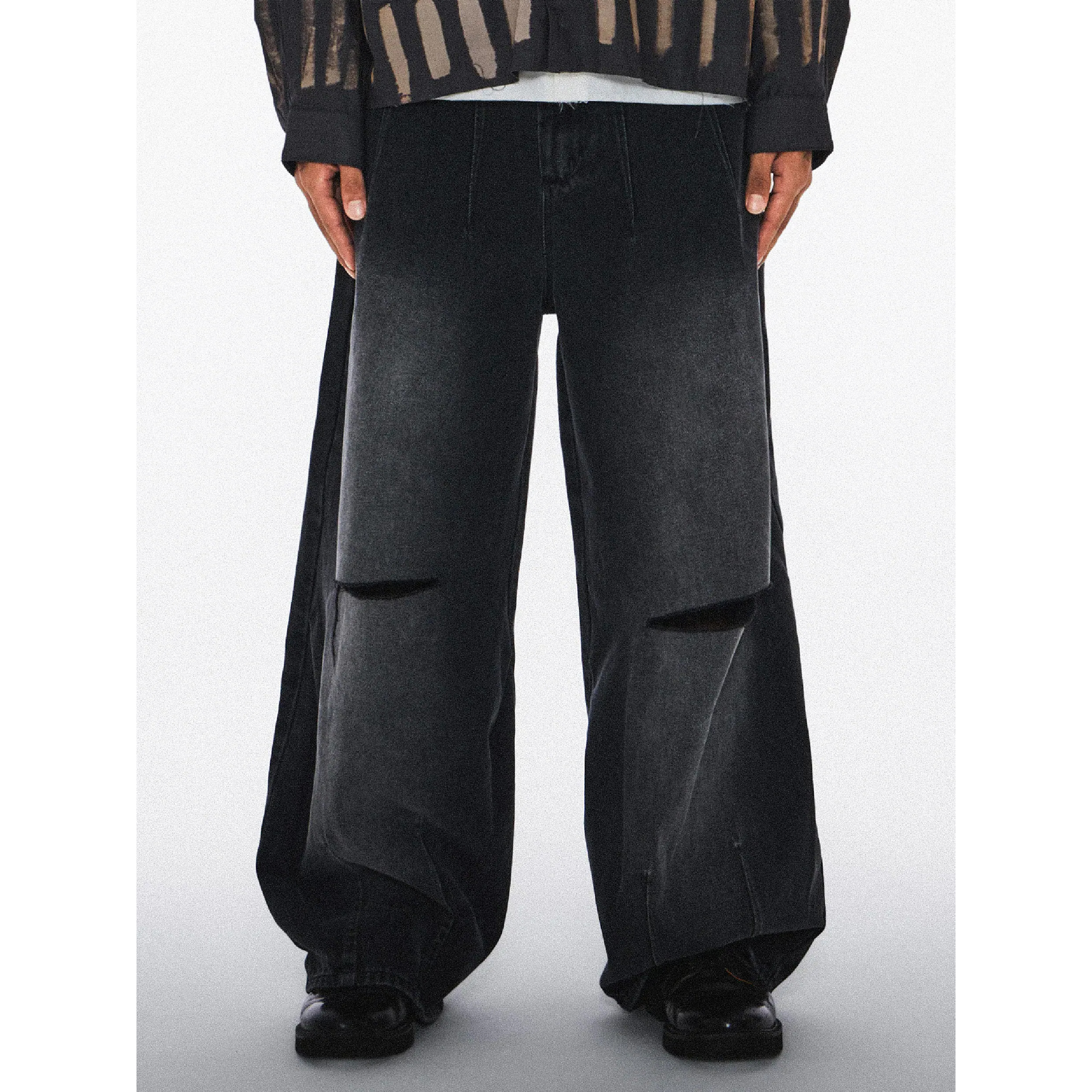 Wall Of Sound "VAMPYR" Bondage Wide Denim