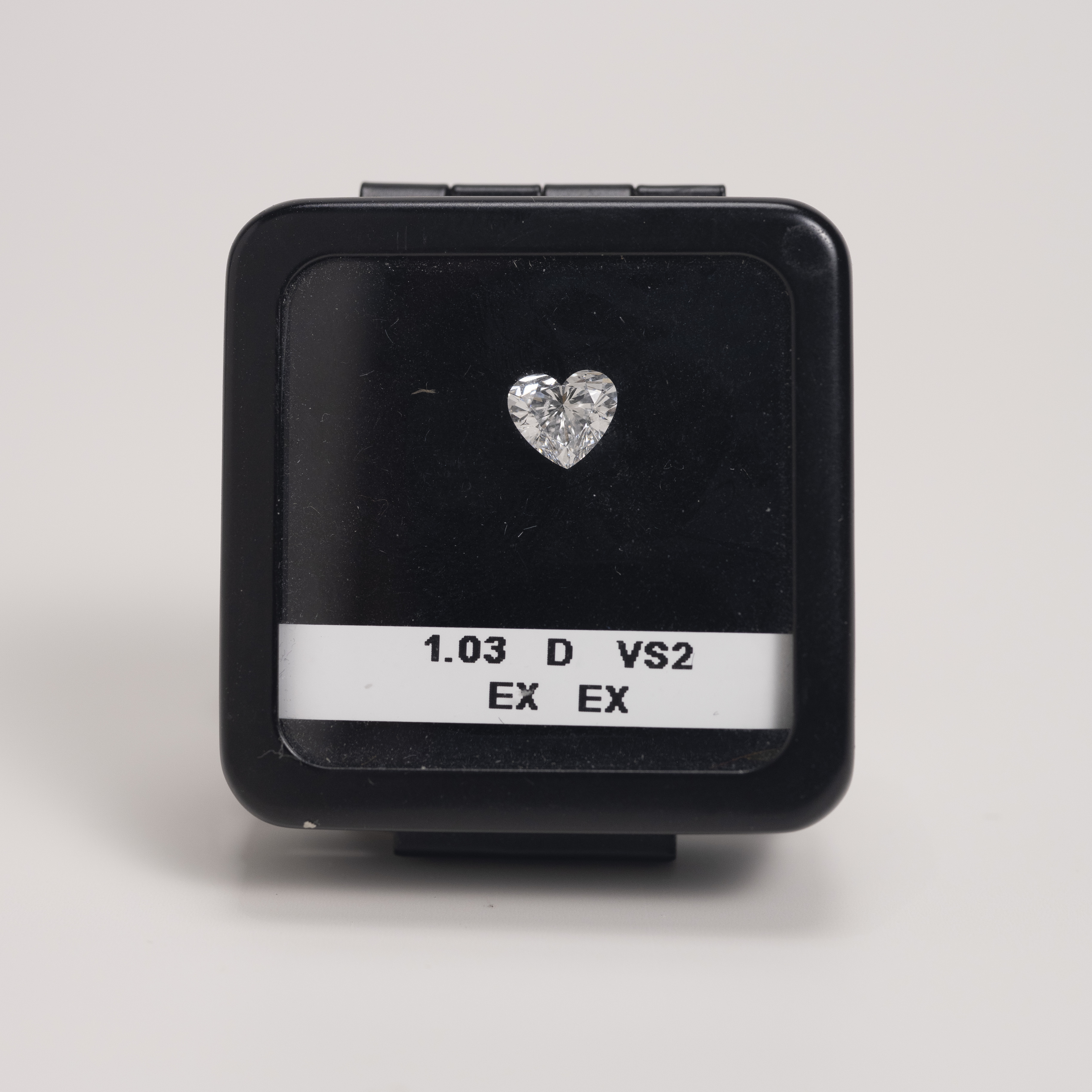 1.03ct D VS2 Heart Shape Loose Diamond