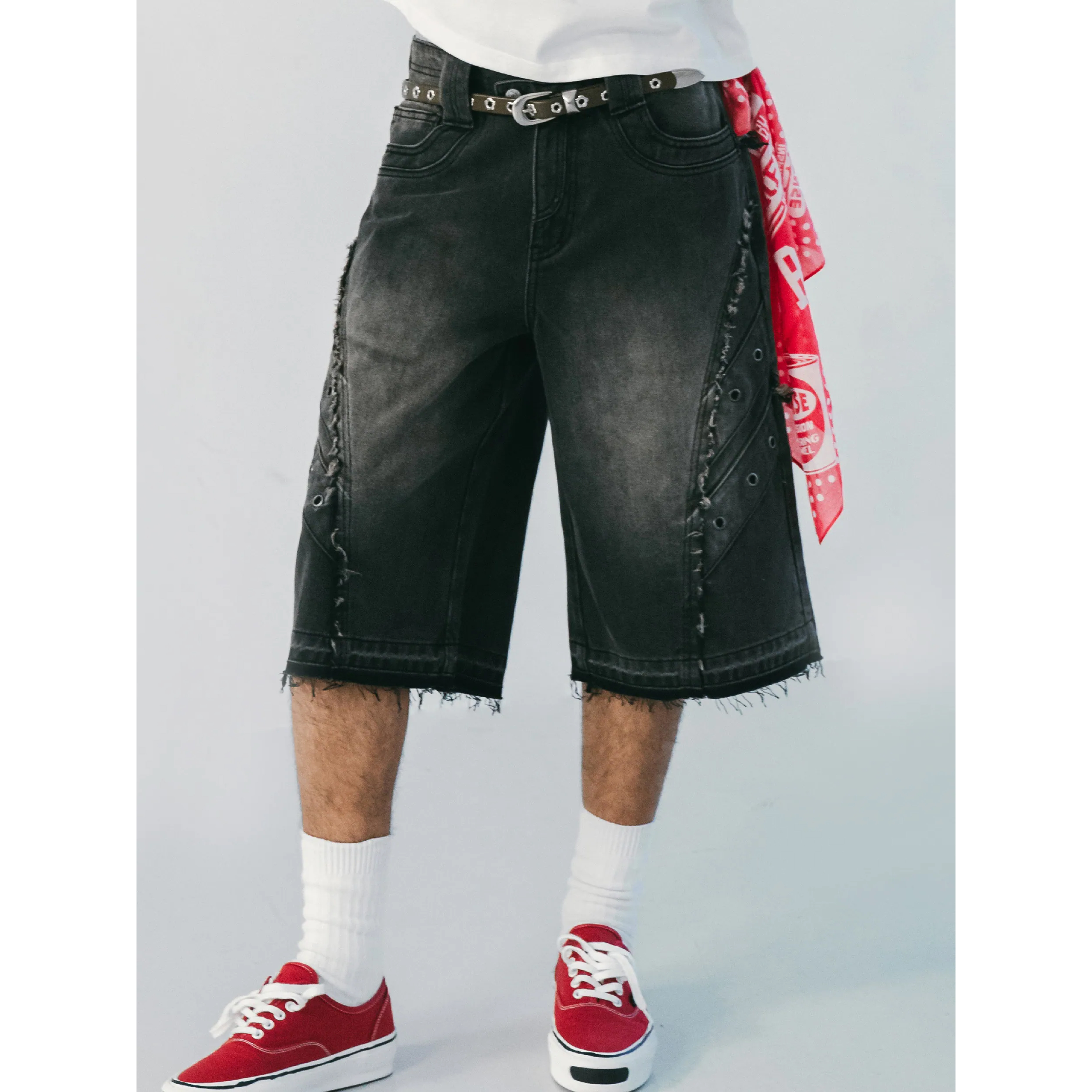 SENSE Twist Seam Carpi Pants [M25-25]