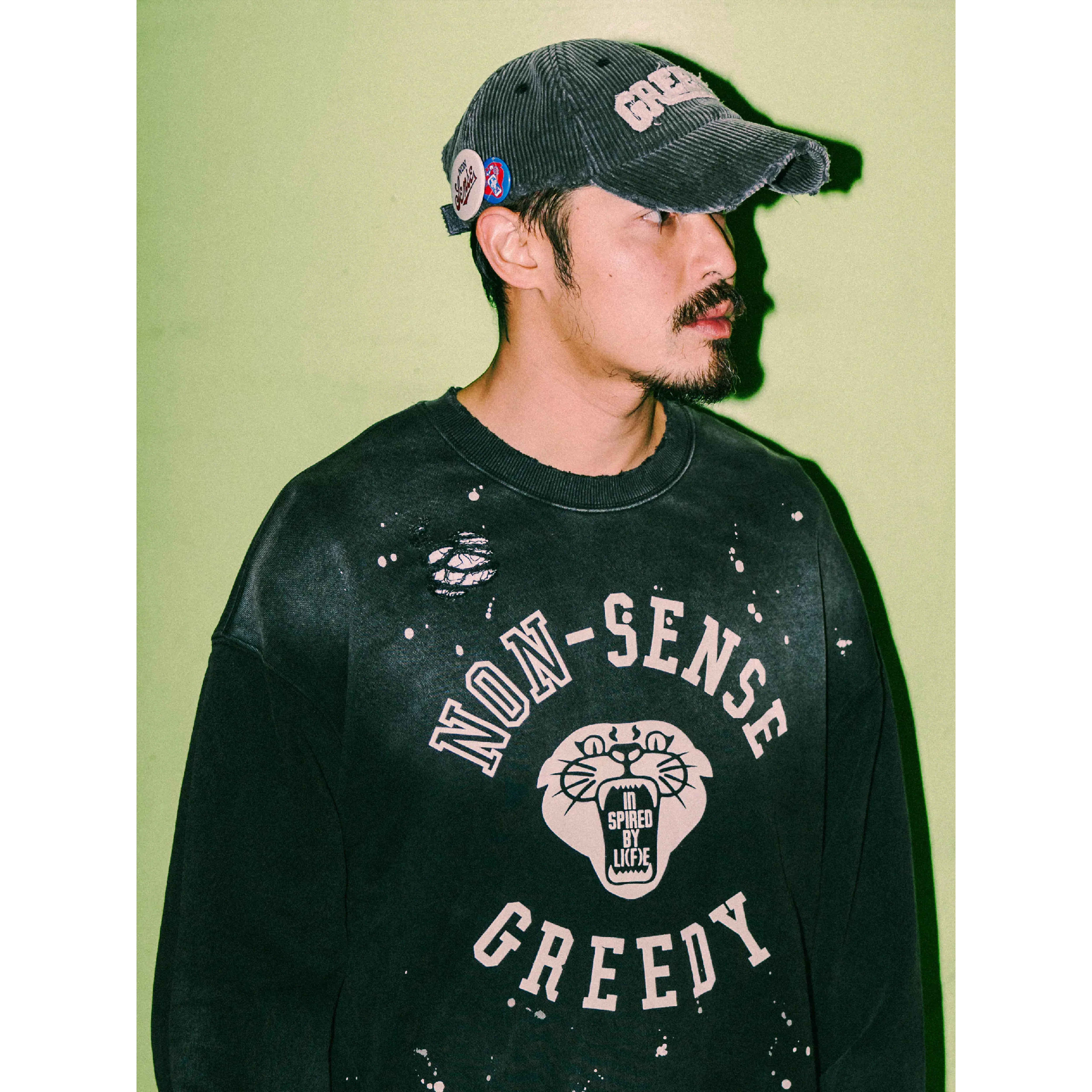 SENSE Wash Faded Corduroy Cap [Nonsense-ACC01]