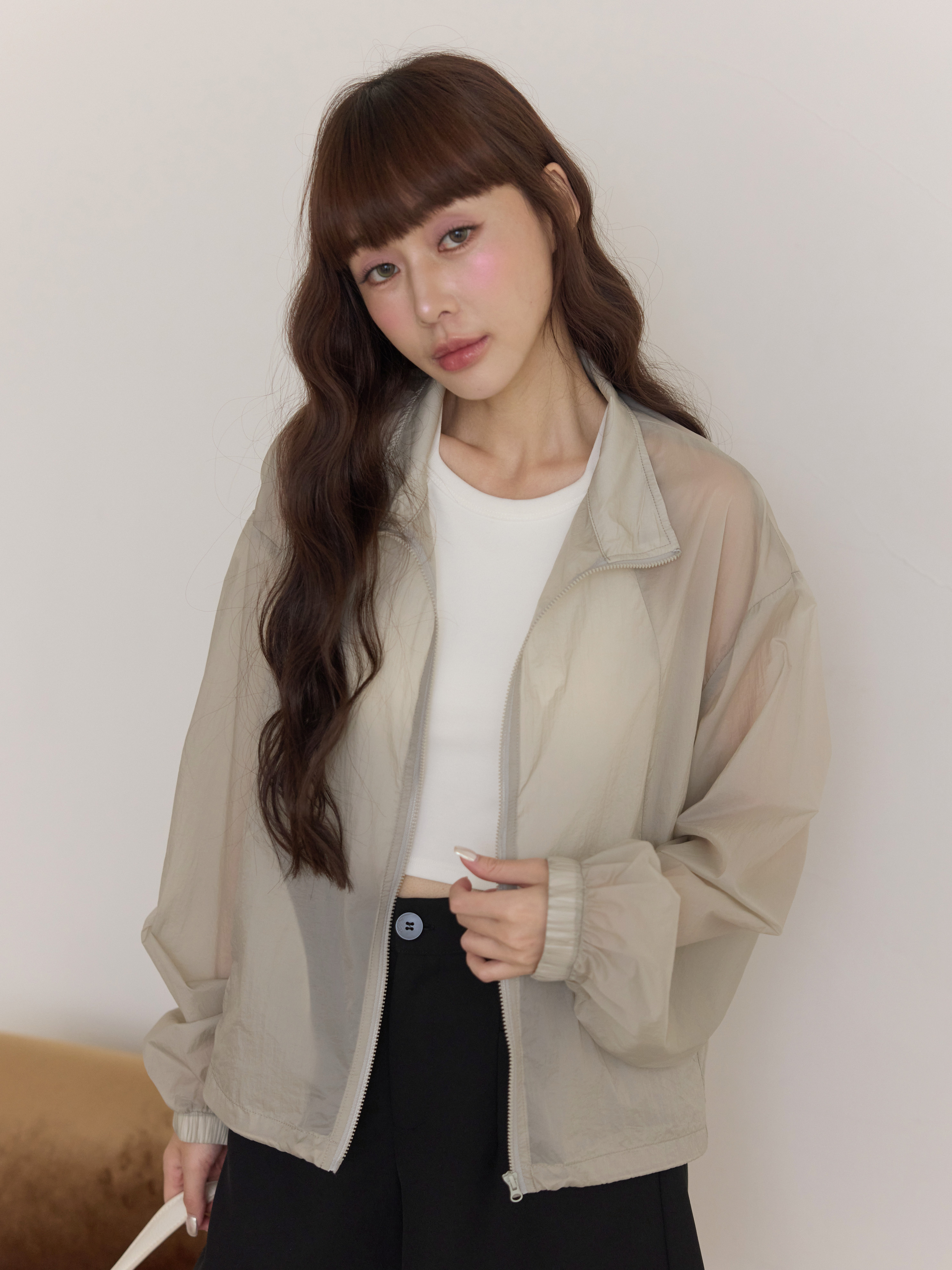 零負擔休閒拉鍊外套