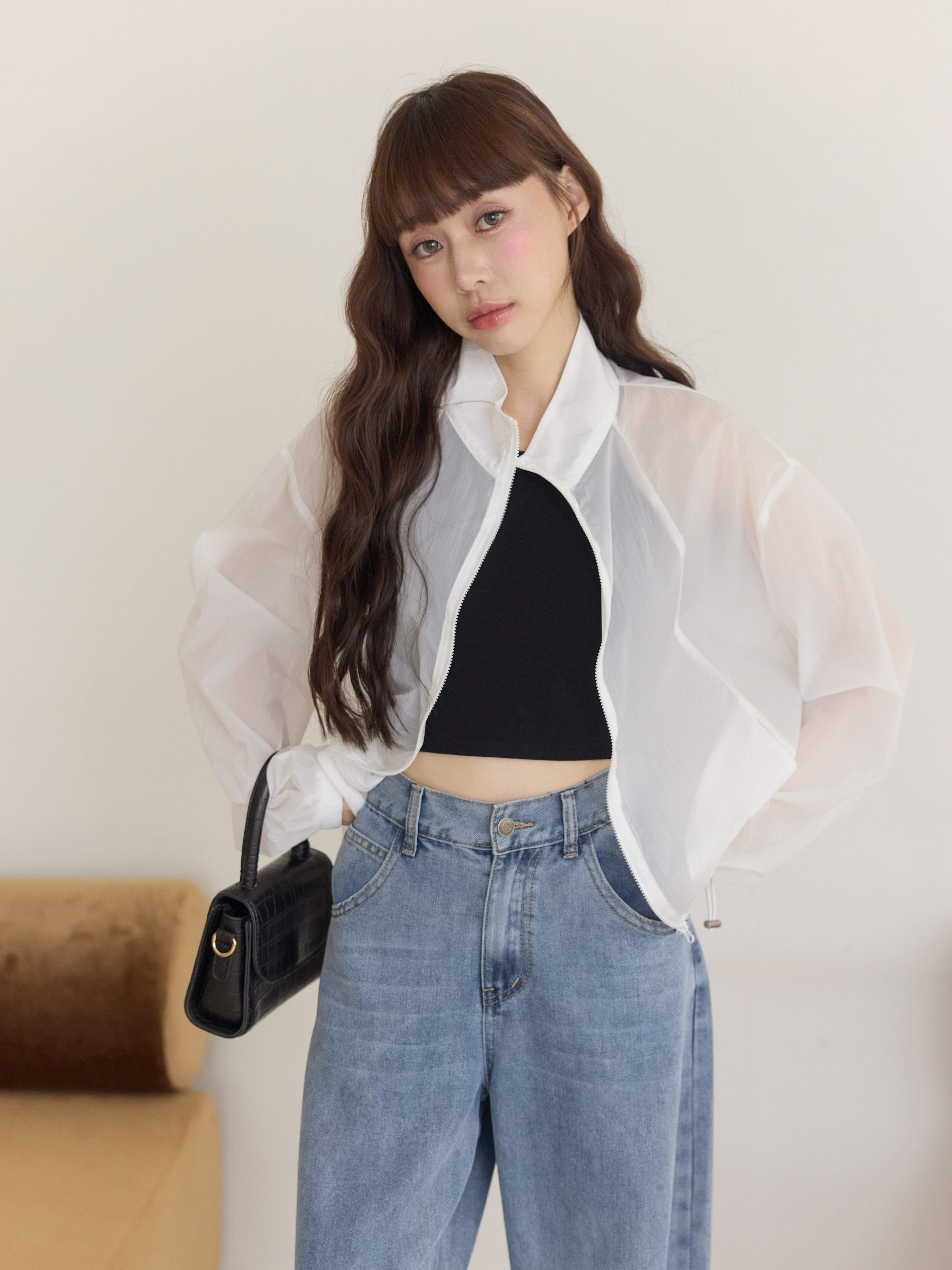 零負擔休閒拉鍊外套