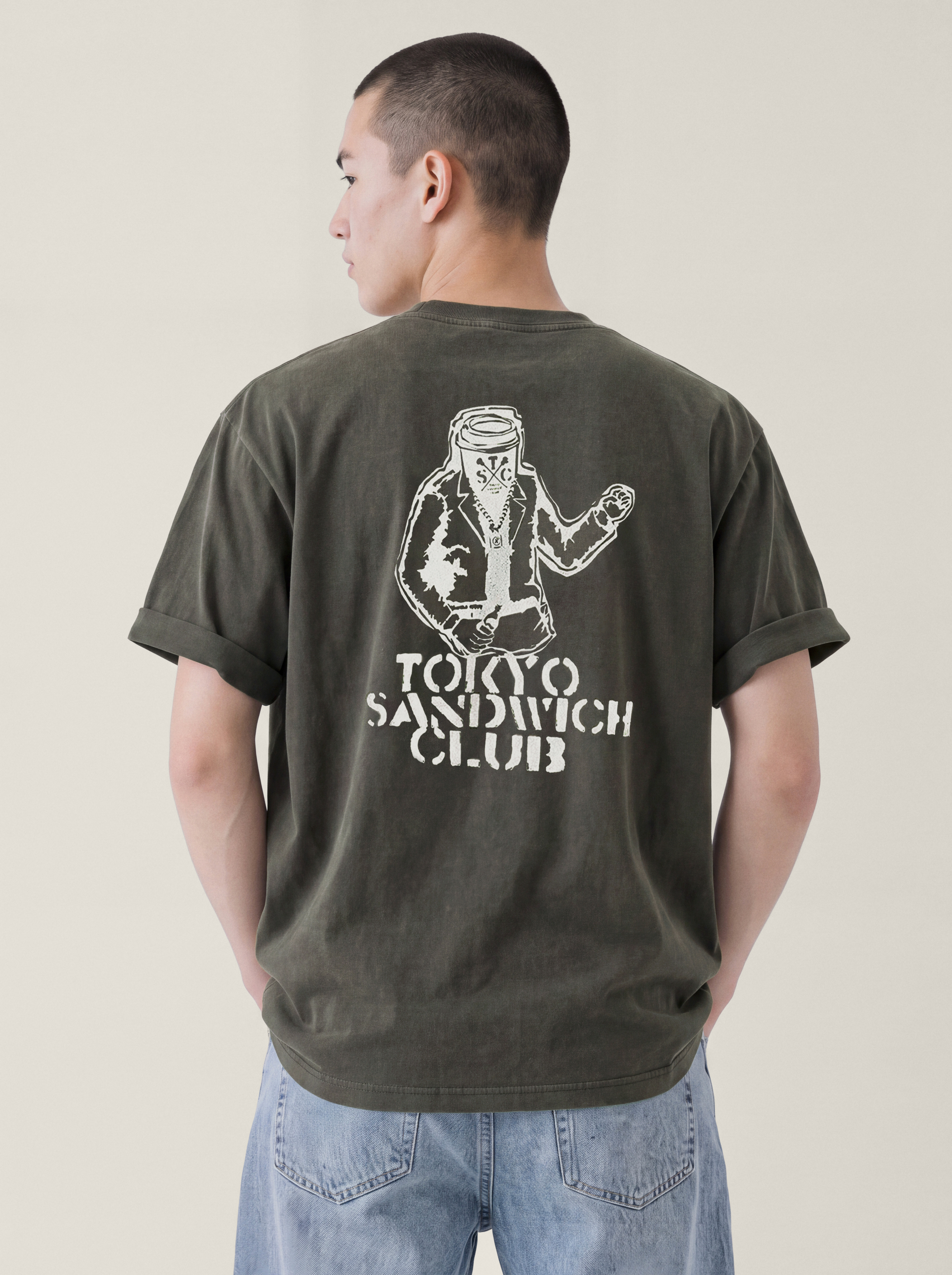Filter017 x TOKYO SANDWICH CLUB x (invisible:man) Bottlewich Tee