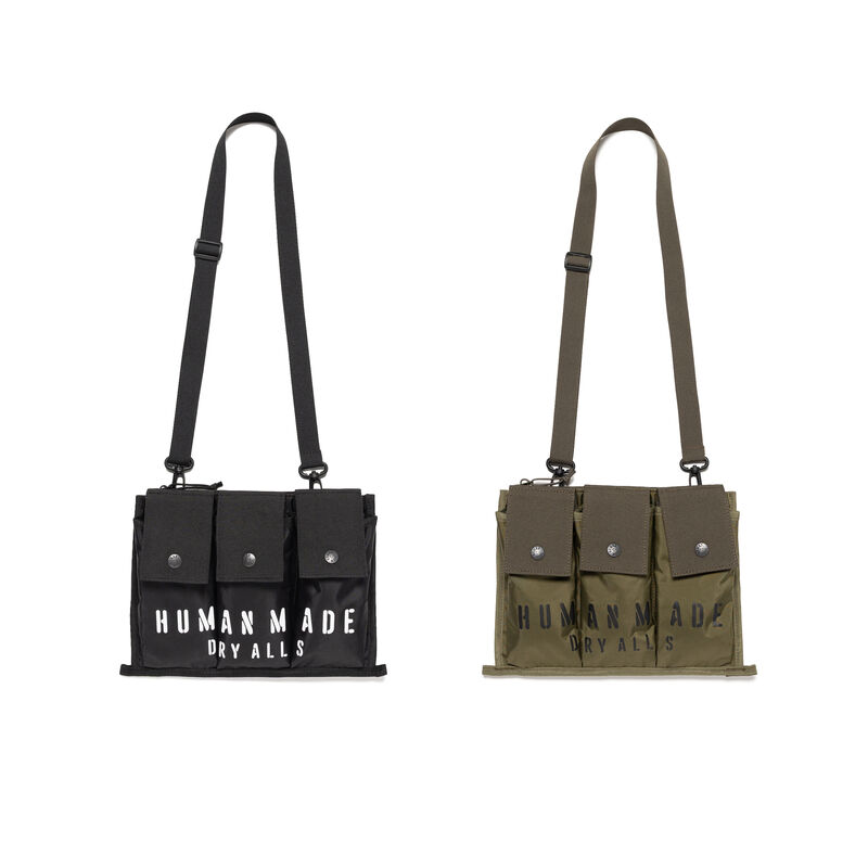 2026AW HUMAN MADE MILITARY SHOULDER BAG 軍事風 側背包 現貨 HM32GD011