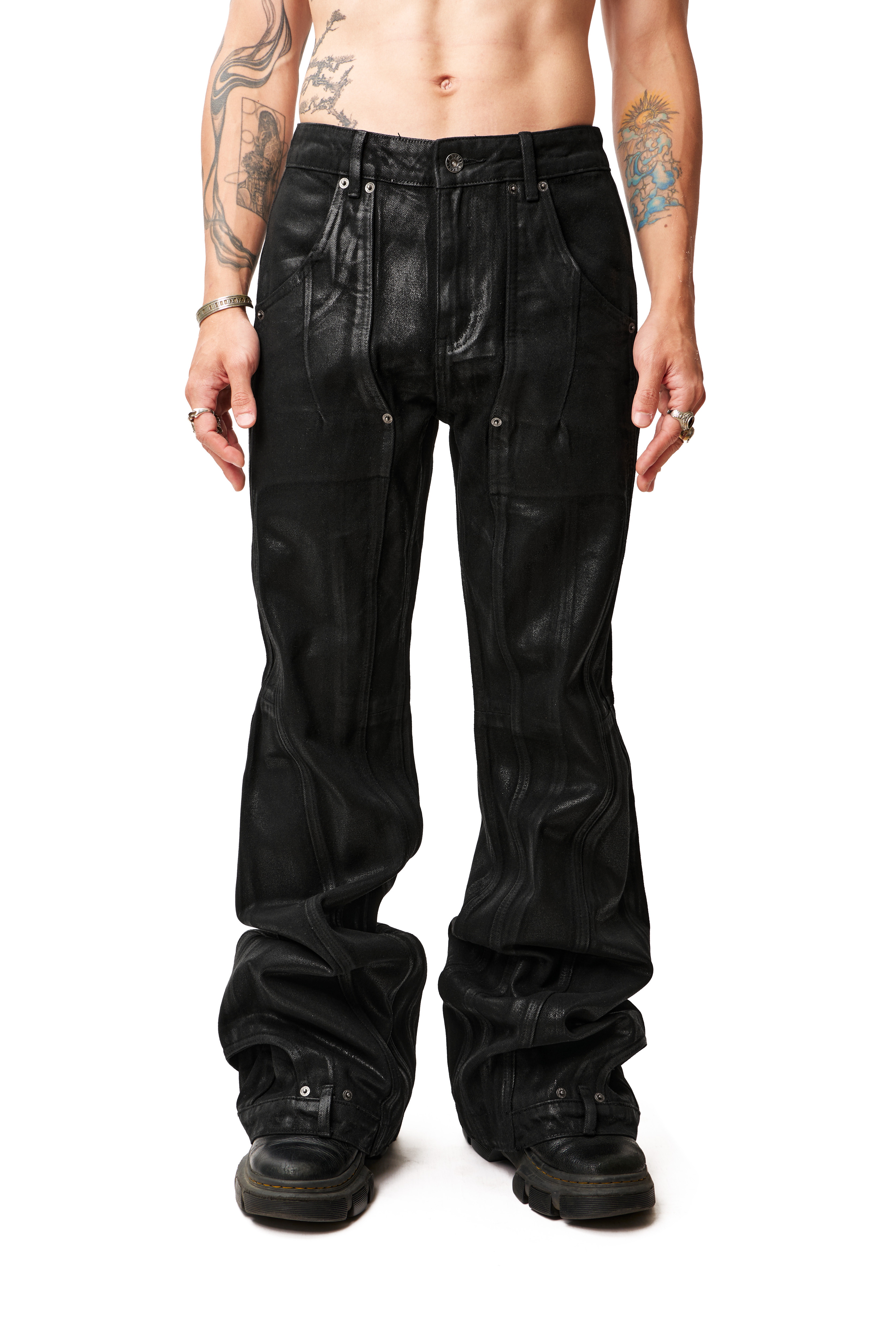 REMIX "Wax Coated Deconstructed Flare"