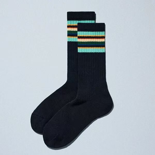 【預購】JM082508 Convenience Wear 夏之色復古條紋長襪