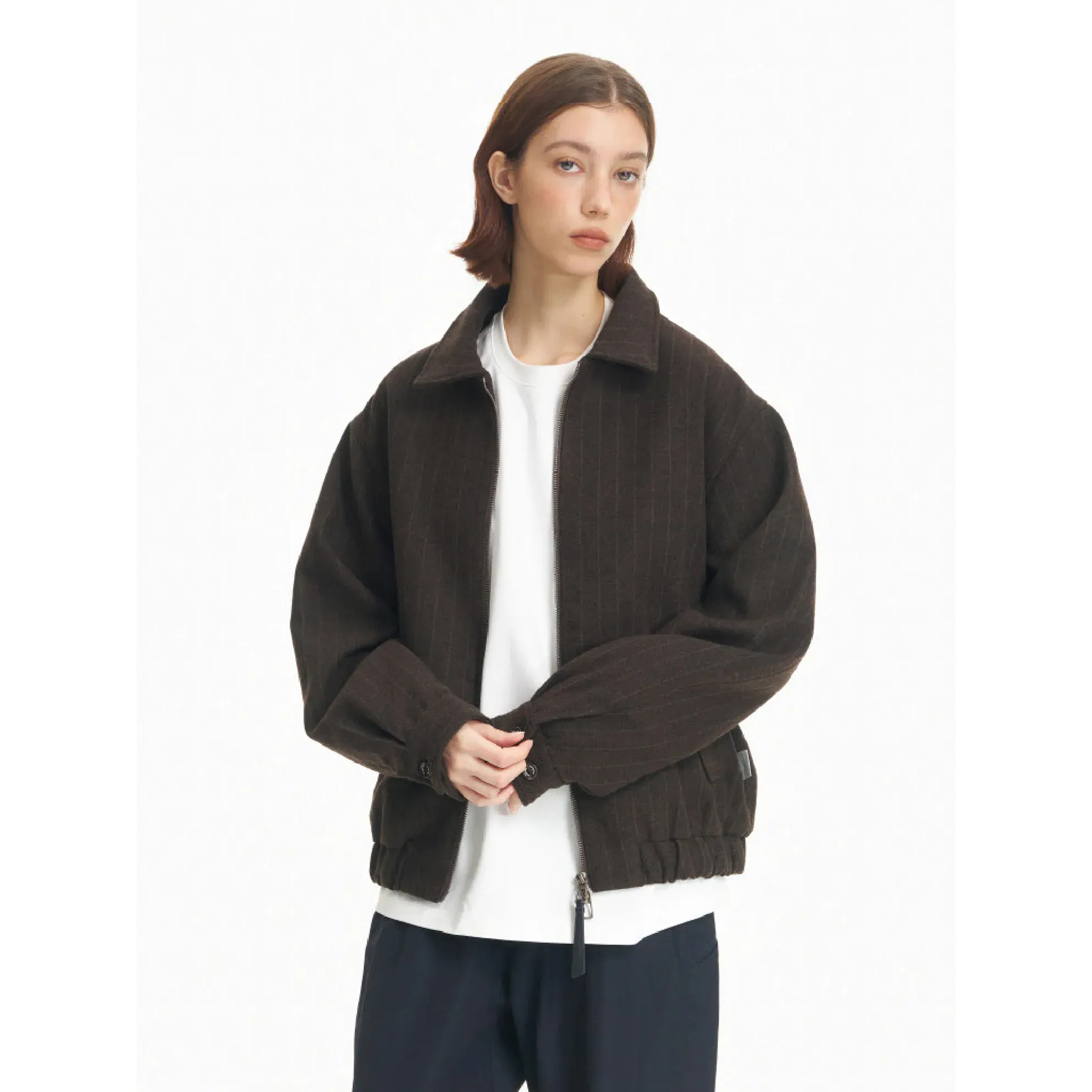 PIN SKTBS Striped Harrington Jacket 條紋 哈靈頓外套 [P-J20]