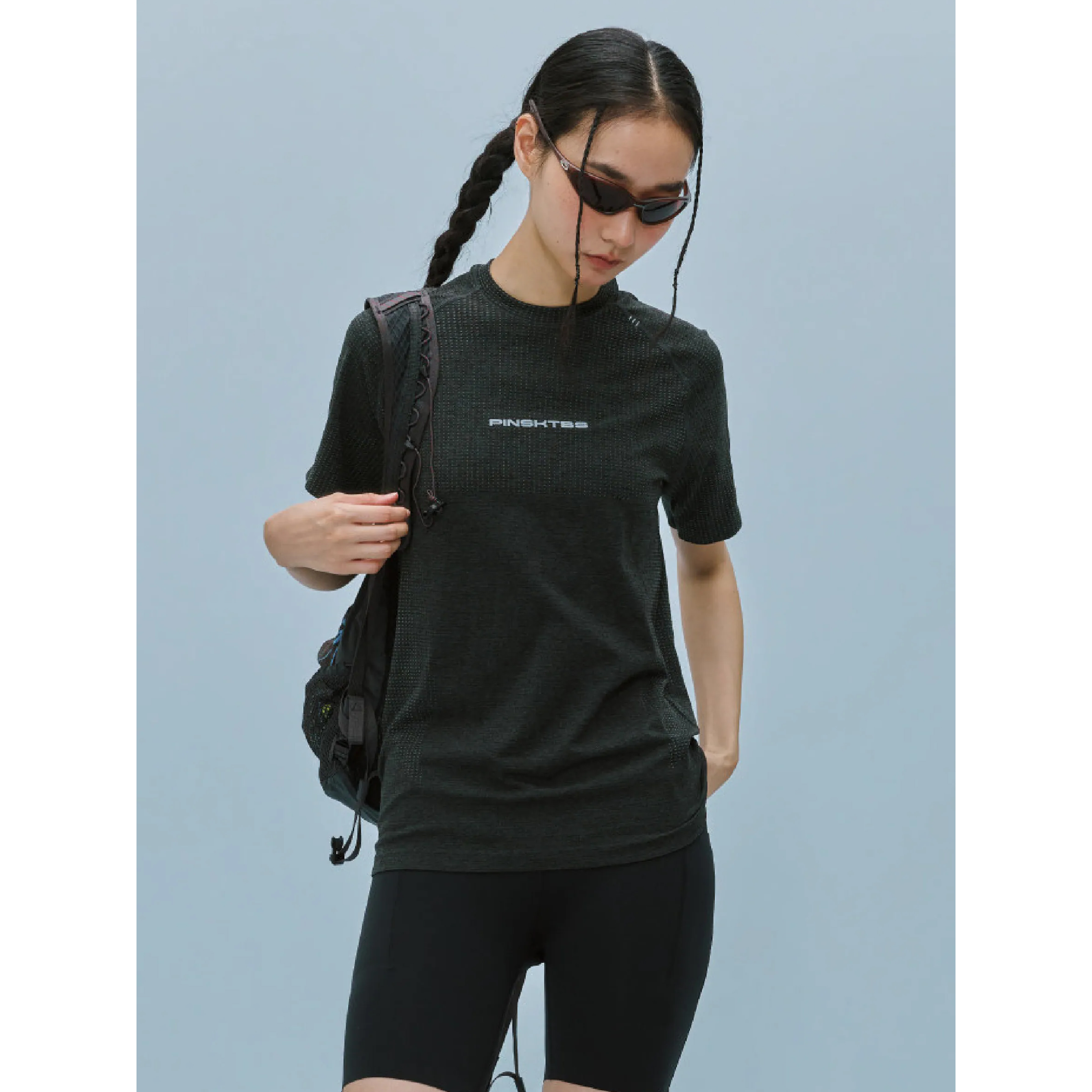 PIN SKTBS Seamless Knitting Tee 無縫針織短Tee [P-T3826]