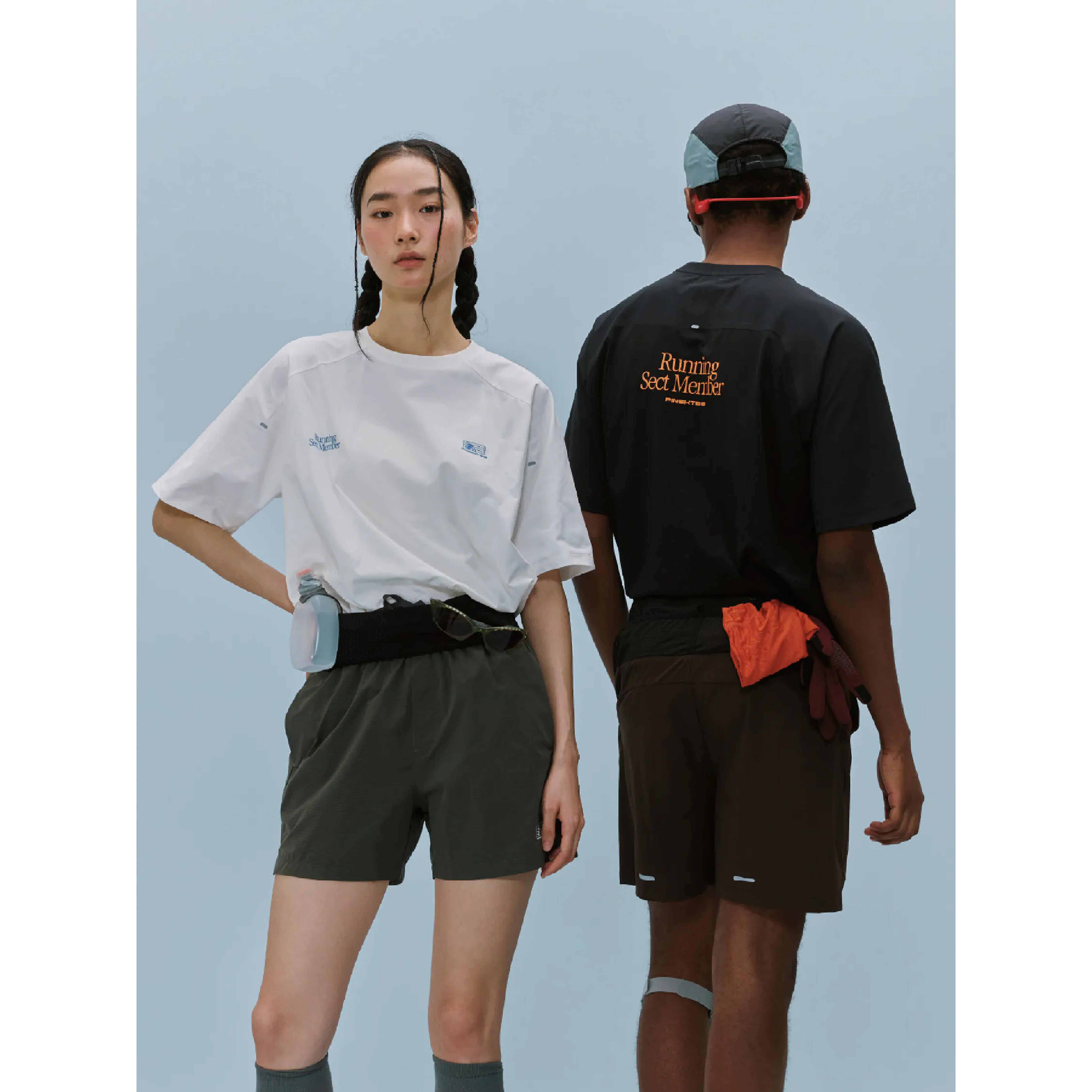 PIN SKTBS Patchwork Tee 拼接網眼速乾 印花短Tee [P-T4426]