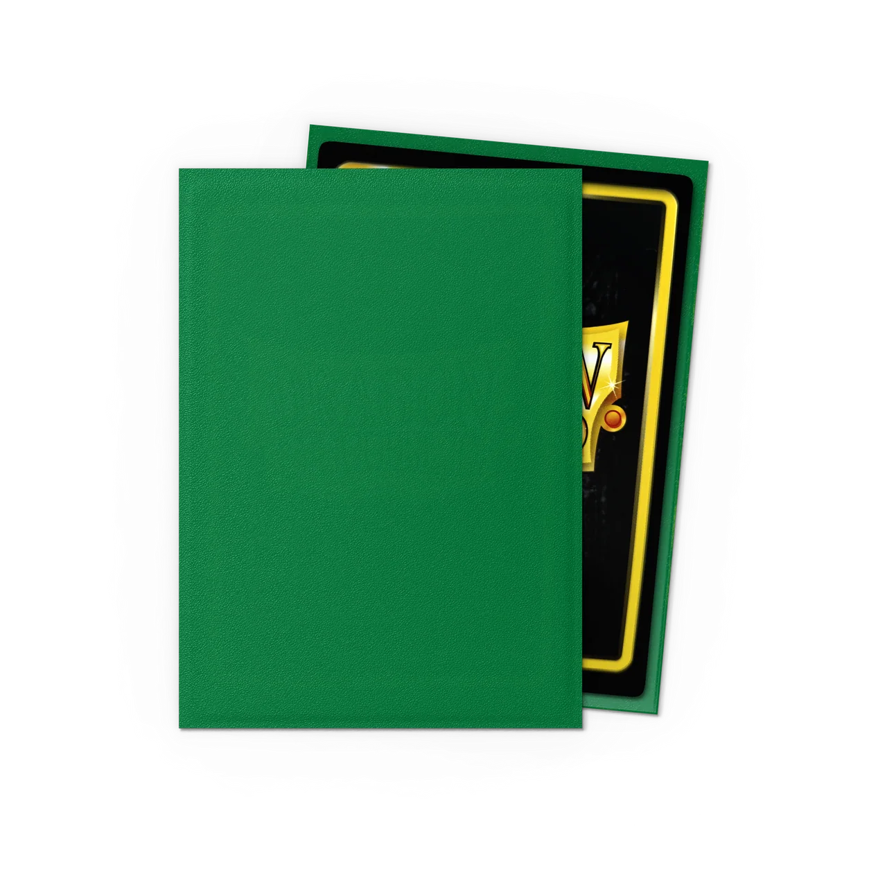 Dragon Shield 100 - Standard Deck Protector Sleeves - Matte Emerald - AT-11036