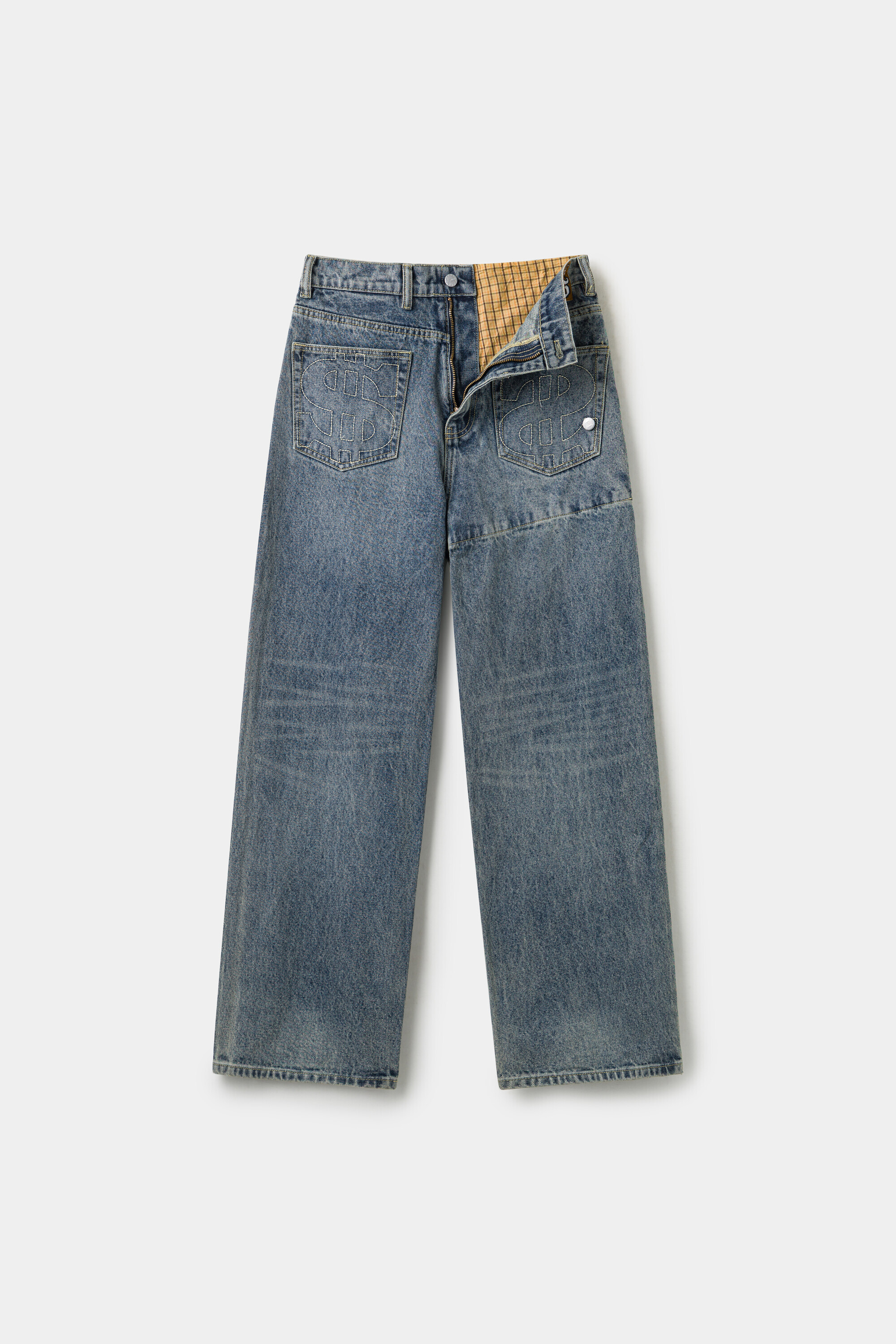【Focus Store】現貨秒發 SSSTUFFF Underwear Denim Pant ''Grey'' 內褲牛仔褲
