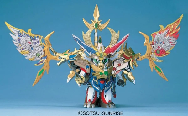 [SD GUNDAM] BB#167 SHISHIRYUUOU GUNDAM (KIRAHAGANE GOKUSAI REPLACED BY STICKERS.)