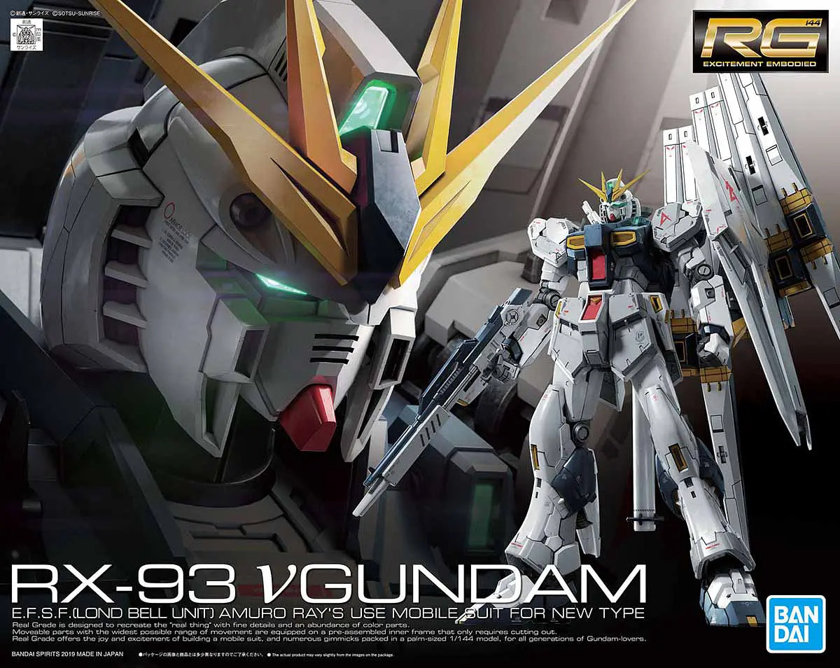 [CHAR'S COUNTER ATTACK] RG 1/144 ν NU GUNDAM
