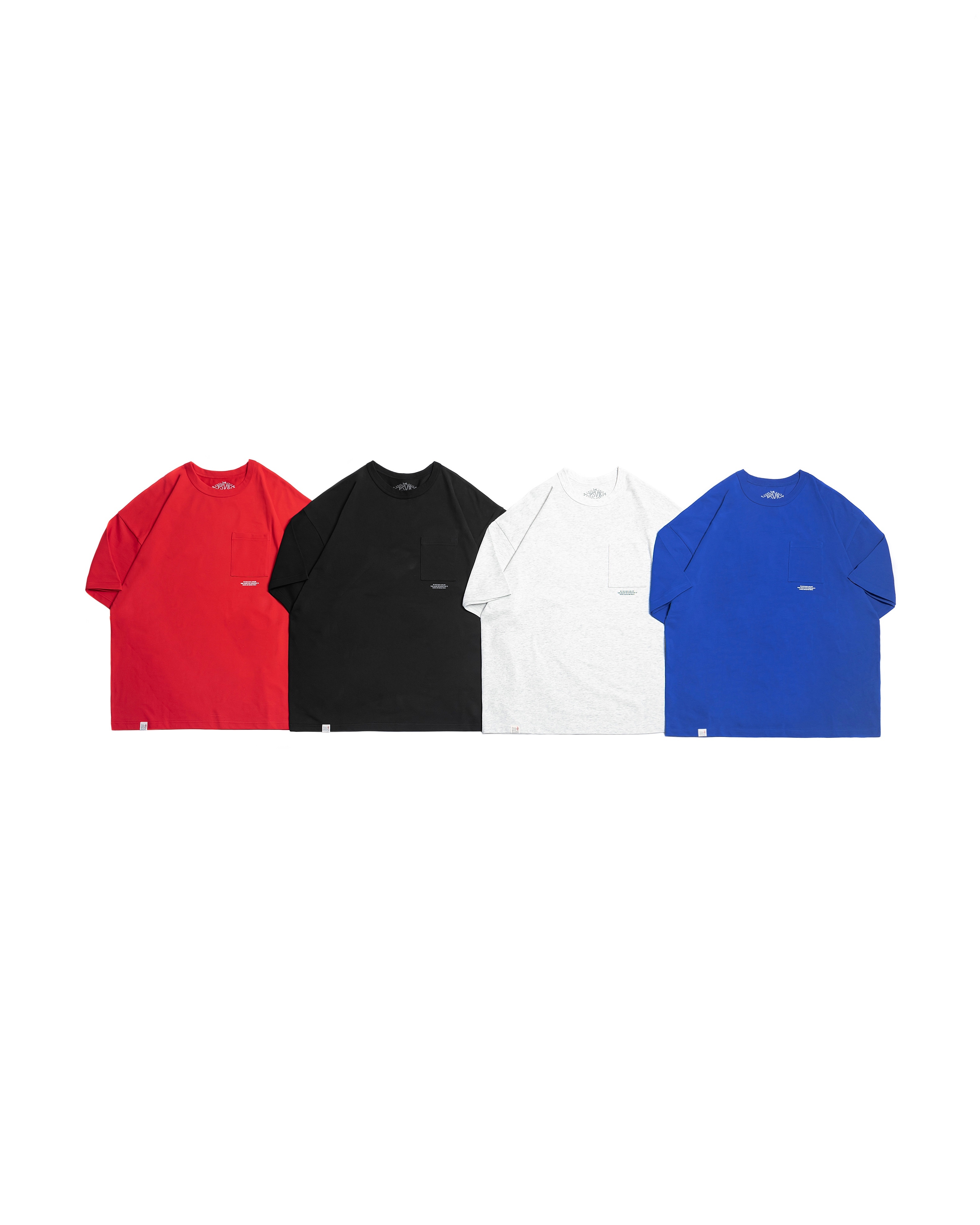 PERSEVERE TEXT-PRINT POCKET T-SHIRT 春夏標語口袋T恤