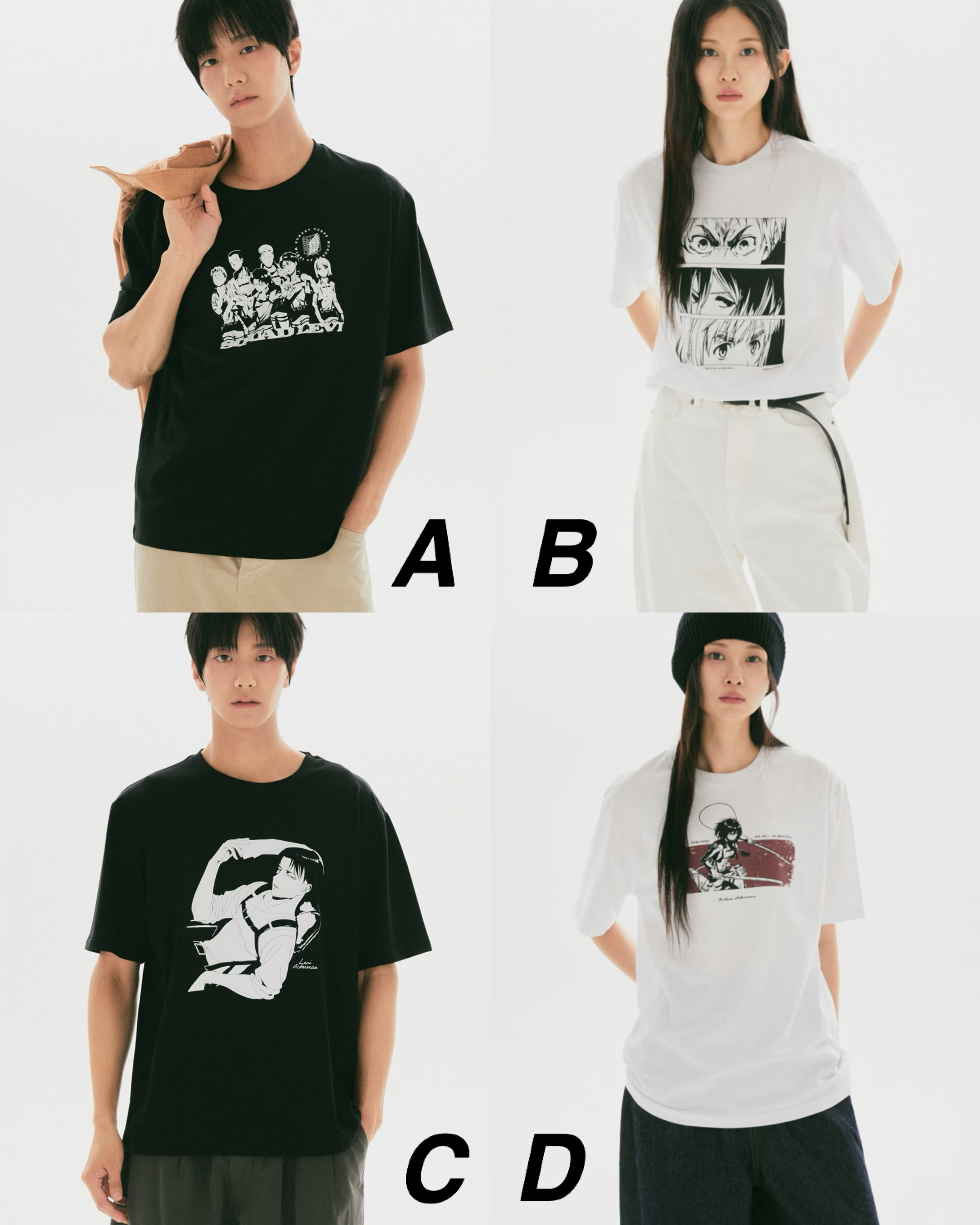 《限時團購優惠》SPAO卡通短袖 t-shirt 進擊的巨人
