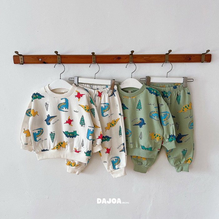 正韓秋DAJOA 兩色滿滿恐龍套裝