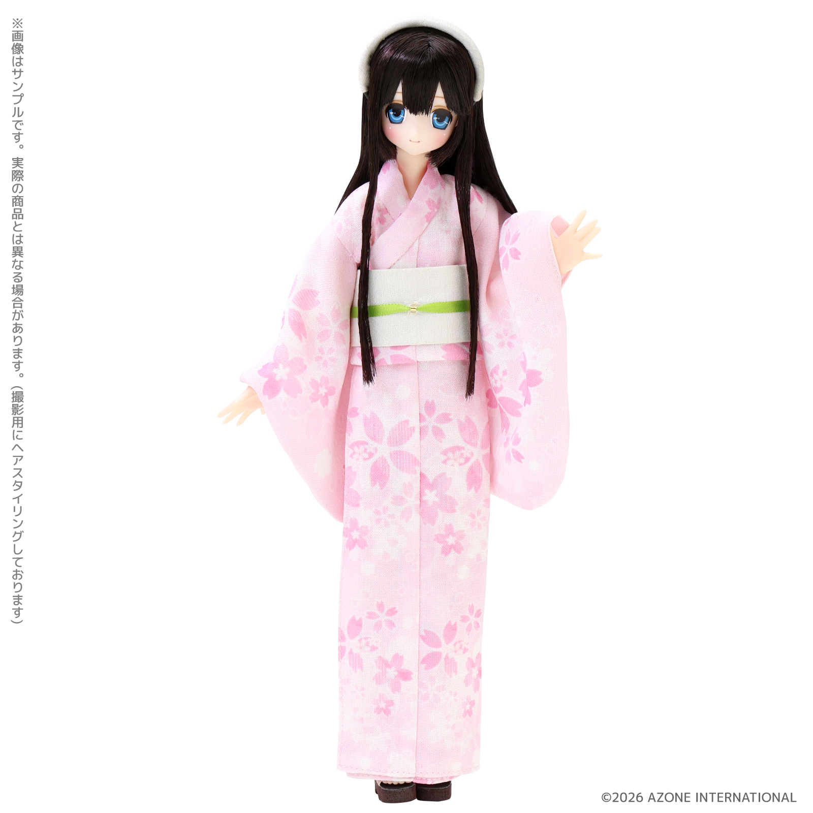 「ACG.GO」「預購」「日版」Azone international Sahra's a la mode《SAHRA 甜蜜時光》浴衣系列 黑色頭髮Ver. 比例人偶