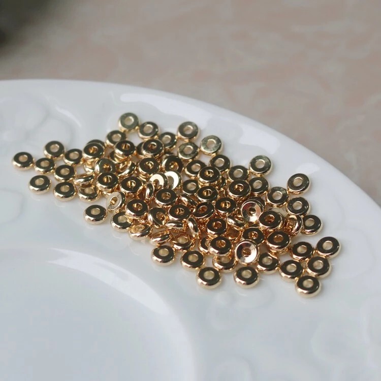 美國保色金珠 (約50入)｜14K DIY保色材料