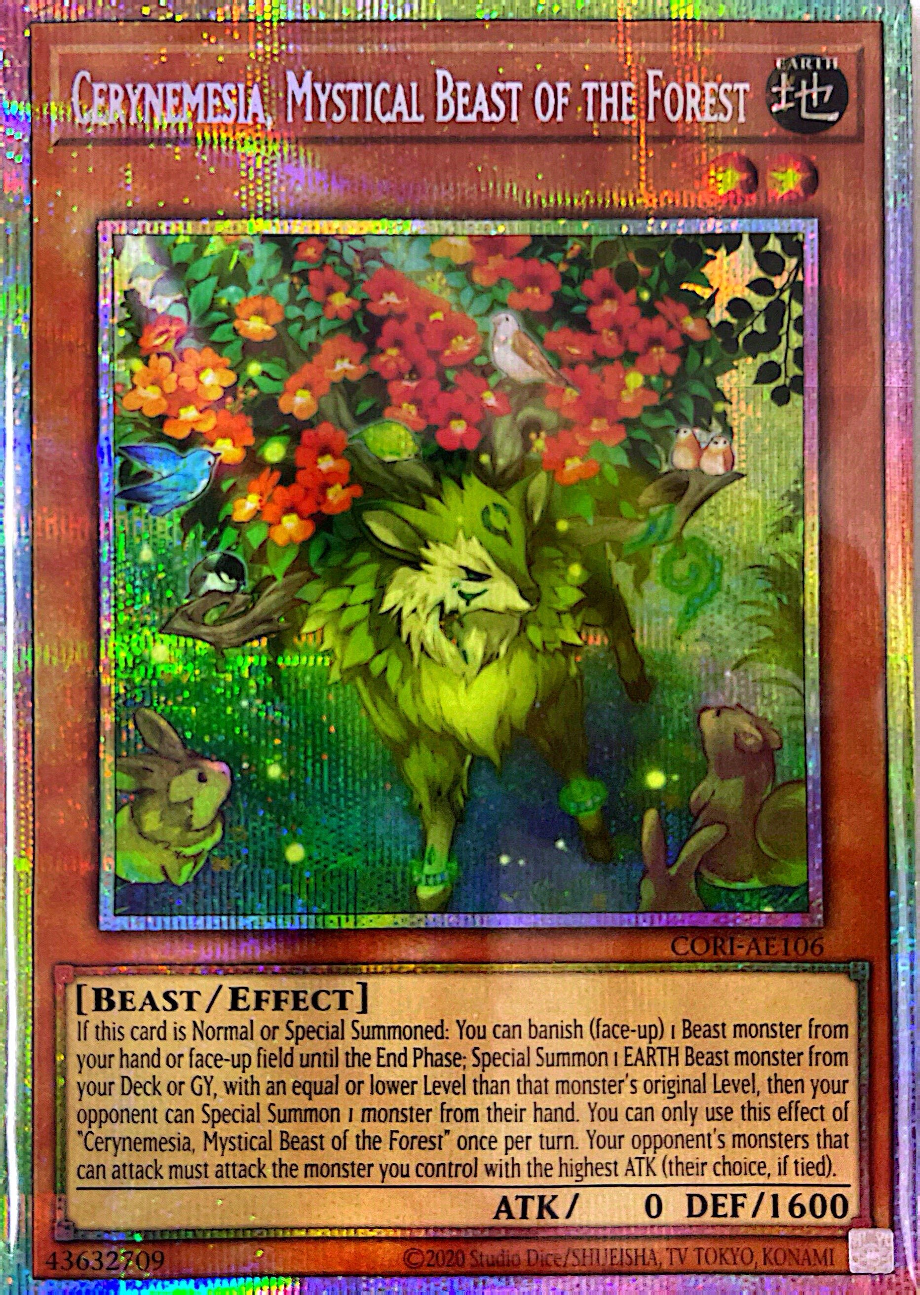 CORI-AE106 Cerynemesia, Mystical Beast of the Forest (PSE)