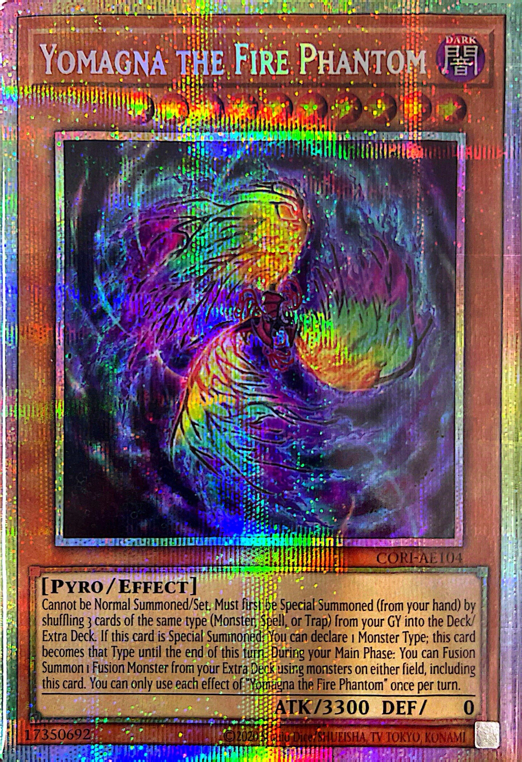 CORI-AE104 Yomagna the Fire Phantom (PSE)