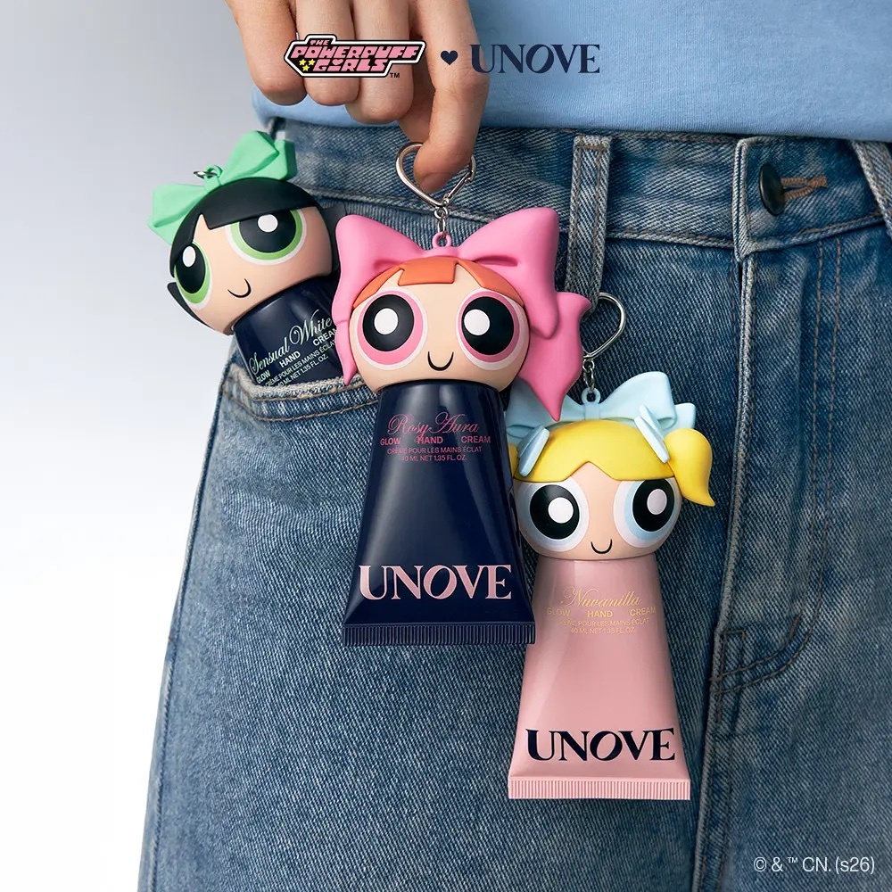 《Olive young連線》UNOVE x飛天小女警 Glow Hand Cream 40ml