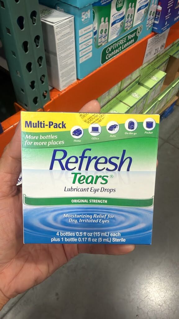 DS137 Refresh Tears 眼藥水(包含4瓶15ml及1瓶5ml共5瓶裝) exp:2029.03
