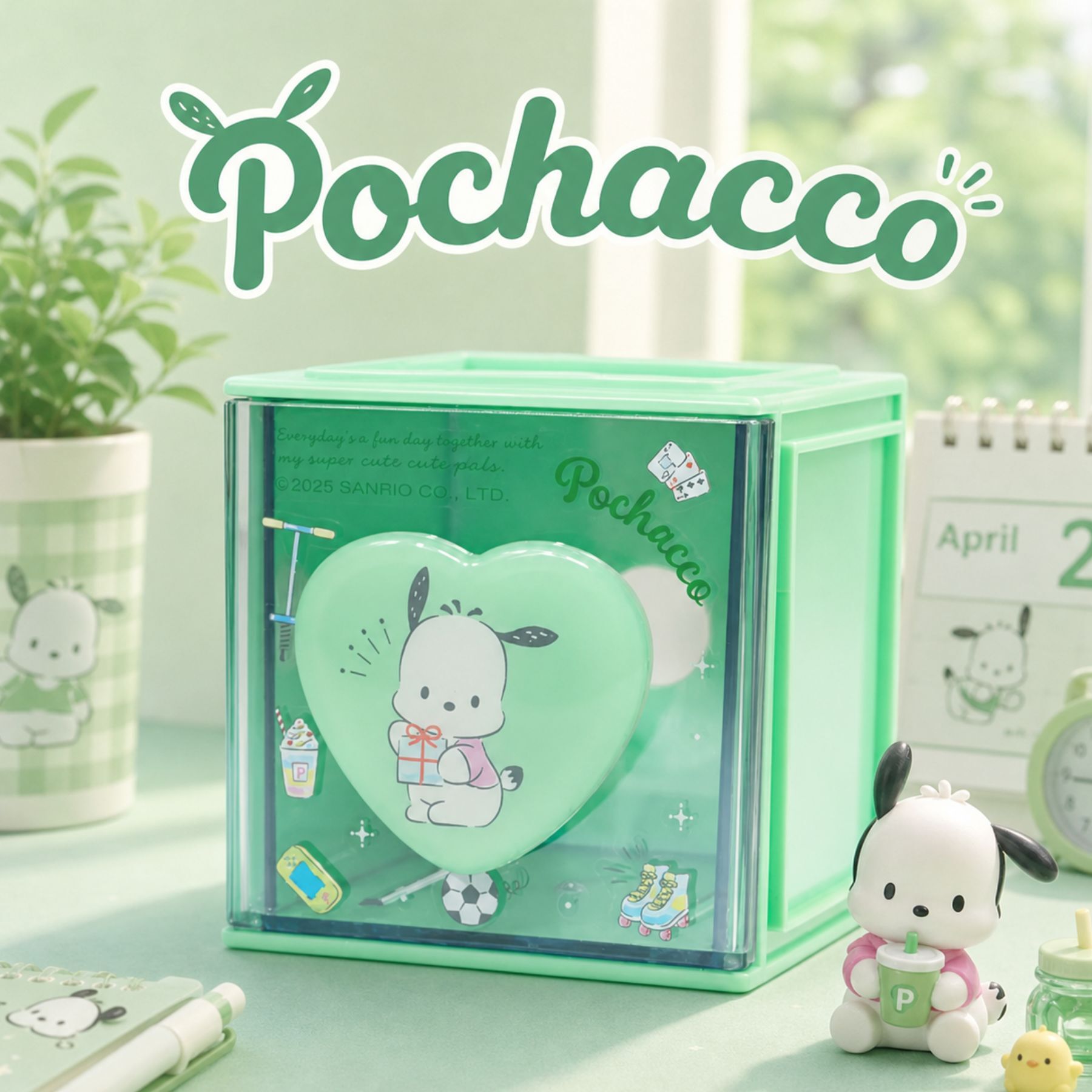 PC狗 Sanrio|  抽屜 桌面收納盒