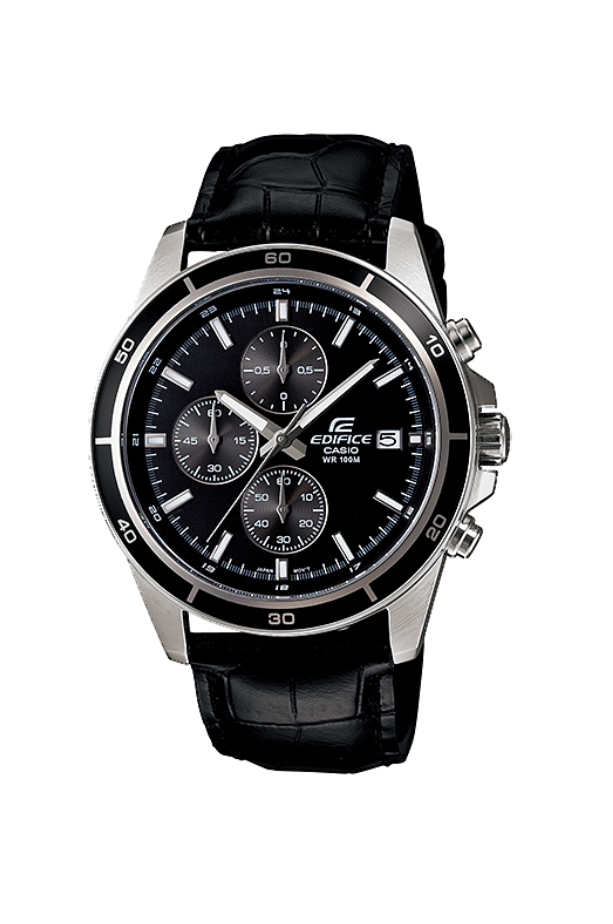 Casio 43.8mm 真皮錶帶 EFR-526L-1A