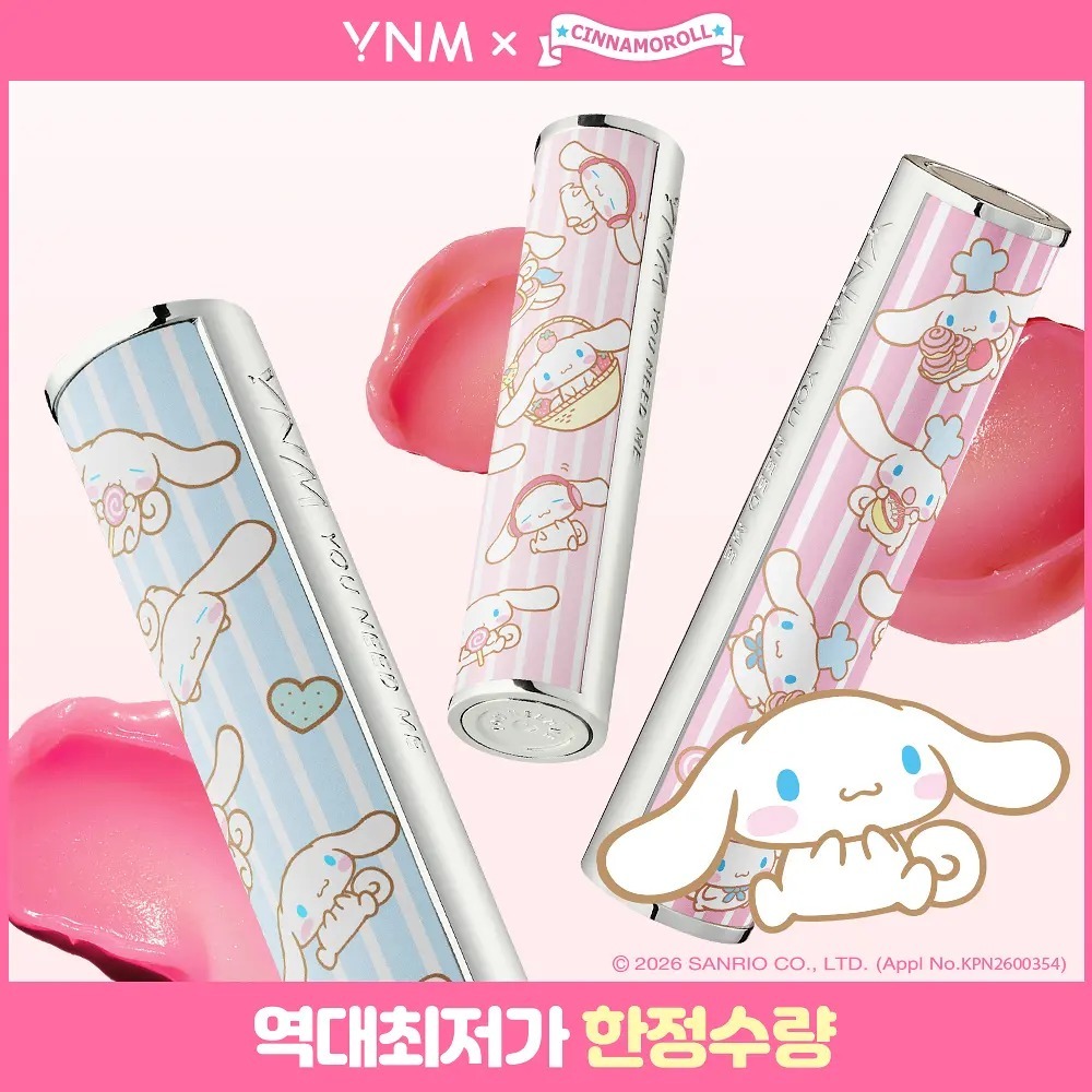 YNM x Cinnamoroll - Glow Honey Lipbalm