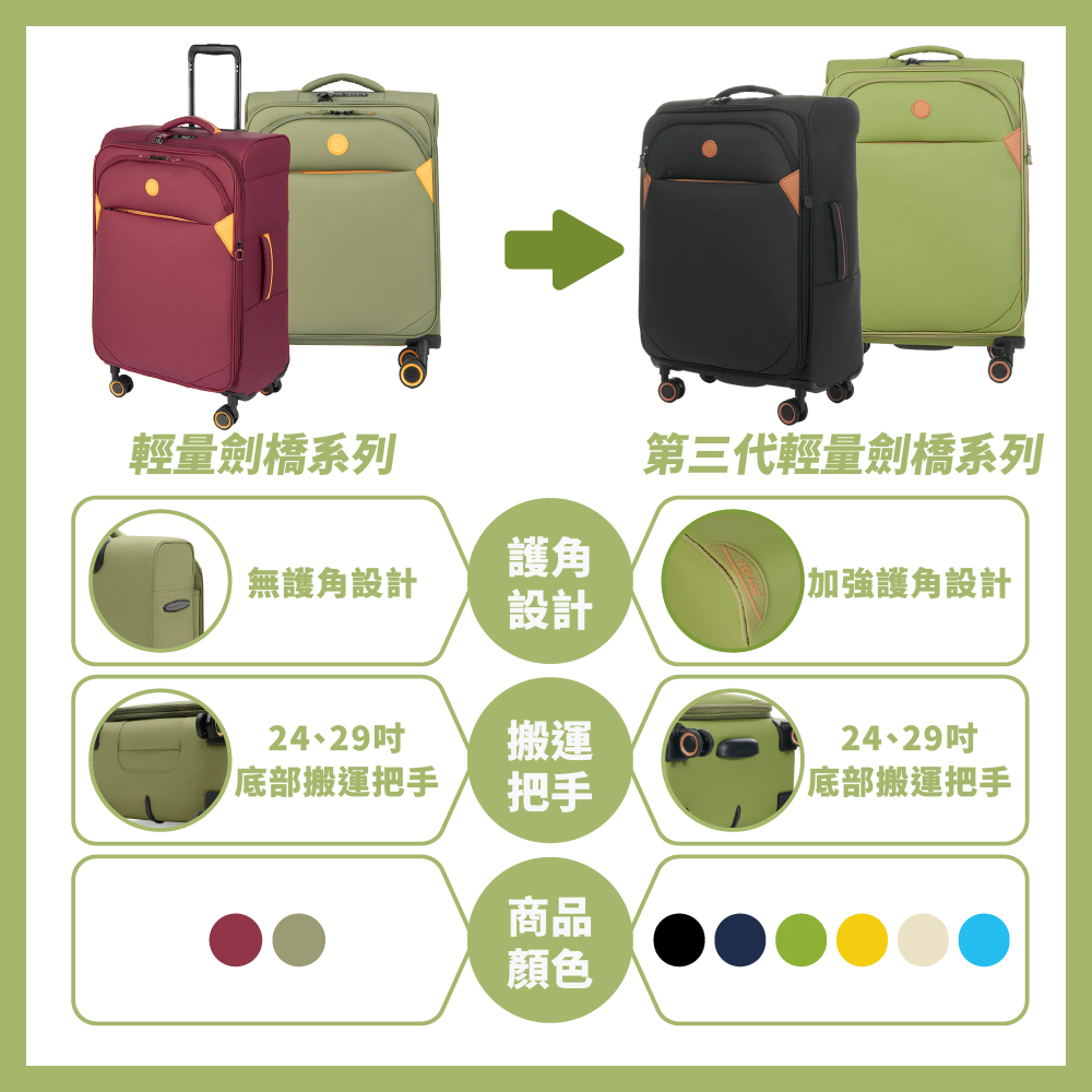 VERAGE】29吋第三代輕量劍橋系列旅行箱/行李箱