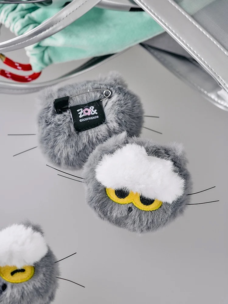 韓國現貨｜ZO＆FRIENDS ZOA 毛絨徽章 PLUSH BADGE