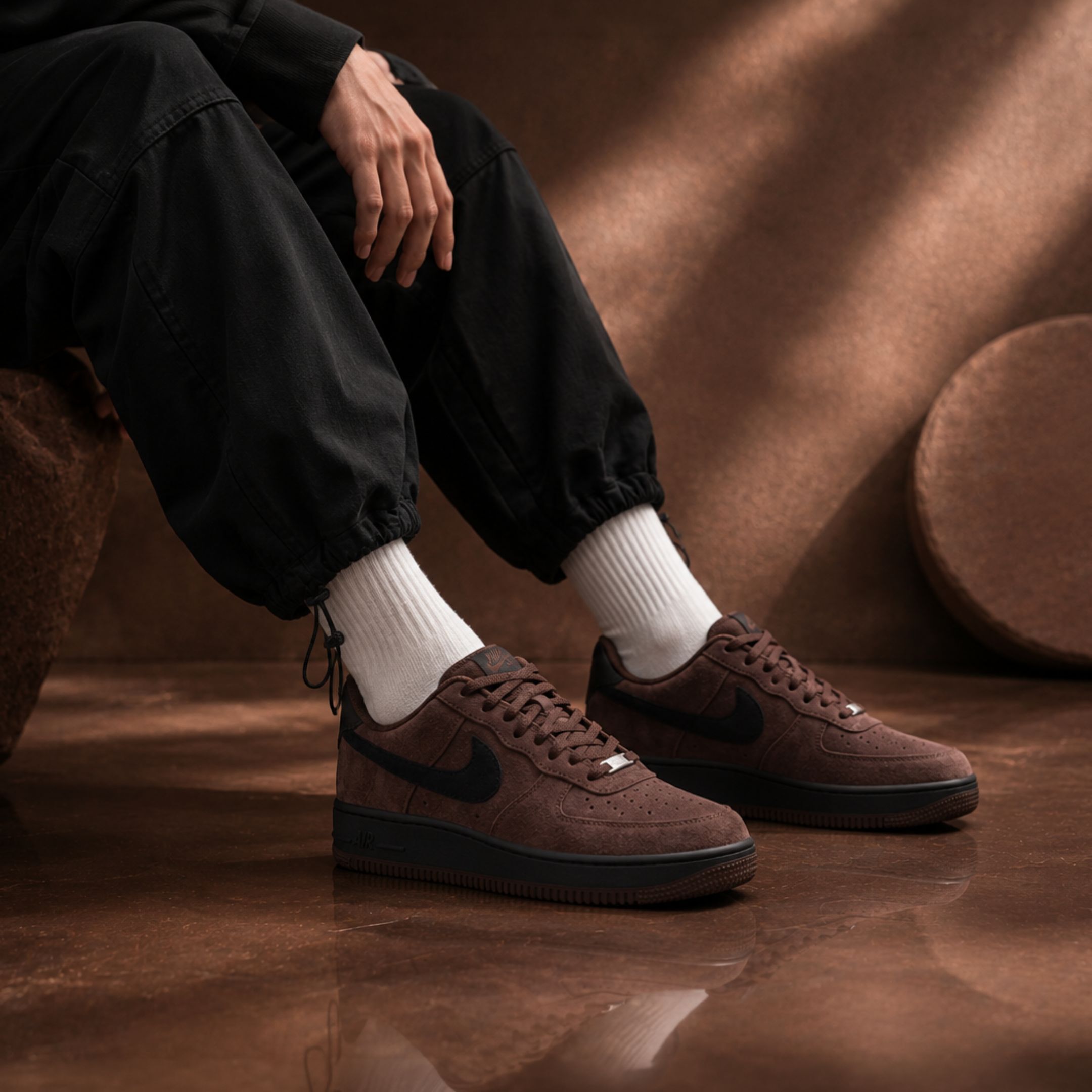 NICEDAY 代購 Nike SB Air Force 1 Light Chocolate 可可 摩卡 麂皮 棕色 巧克力 HM8517-201