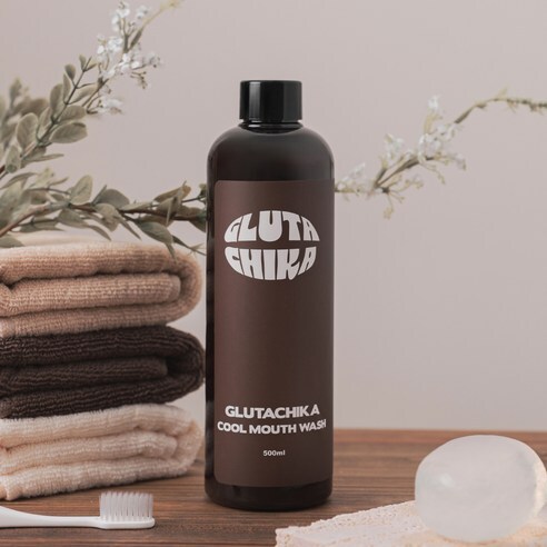 DU034 GLUTACHIKA清涼漱⼝液 (500ml) EXP:28.01.09
