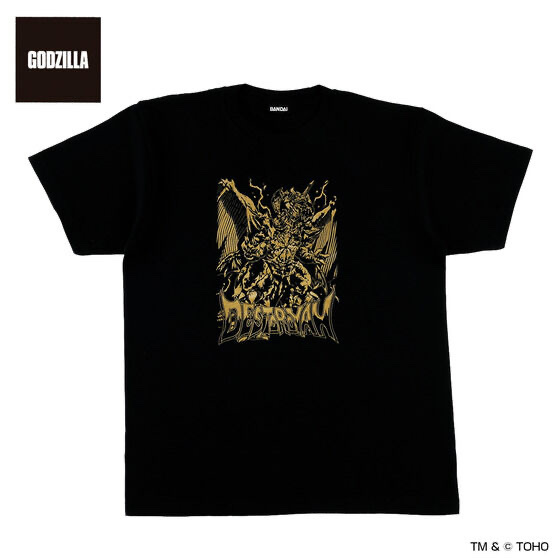 255704 Pbandai 預訂 2026/10月 デストロイア ゴールドプリント Tシャツ