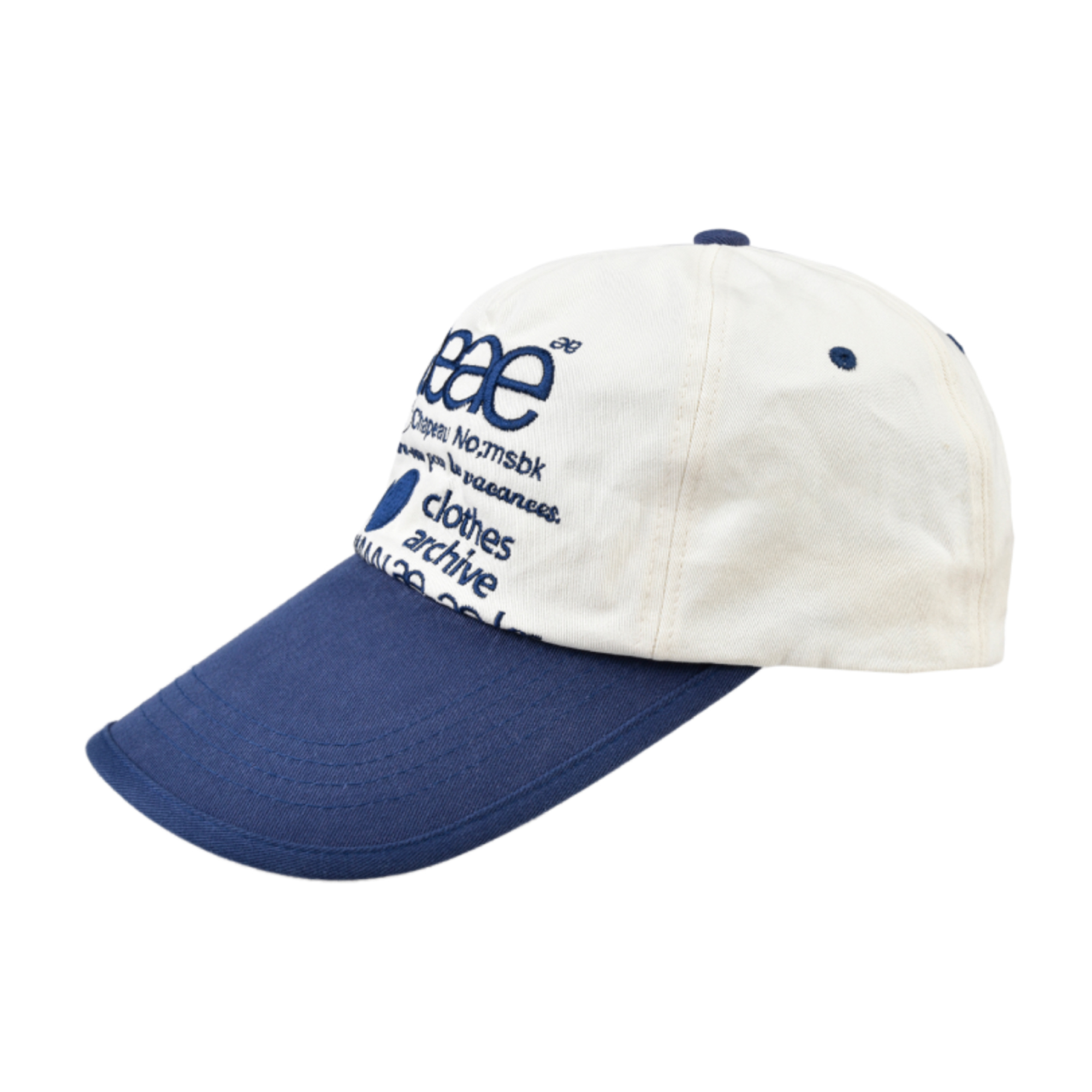WEB LOGO TWO TONE BALL CAP
