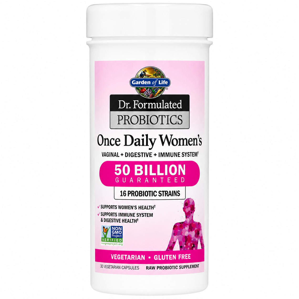 【iHerb】任兩件免運 Garden of Life 女性益生菌 500億 16菌株 30粒 素食膠囊