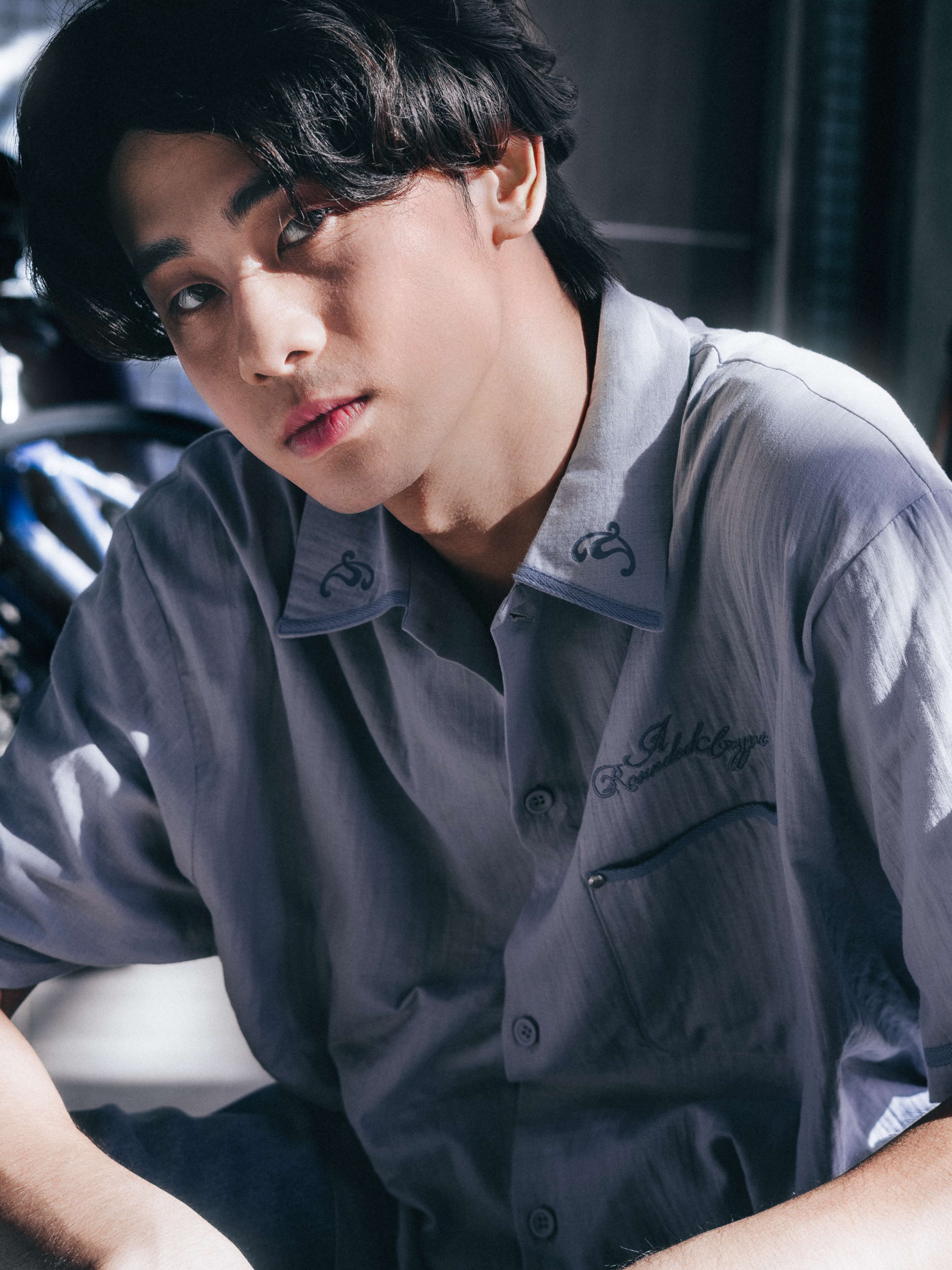 【車庫服飾】ARC ROOM ARC EMBROIDERED SUMMER SHIRT