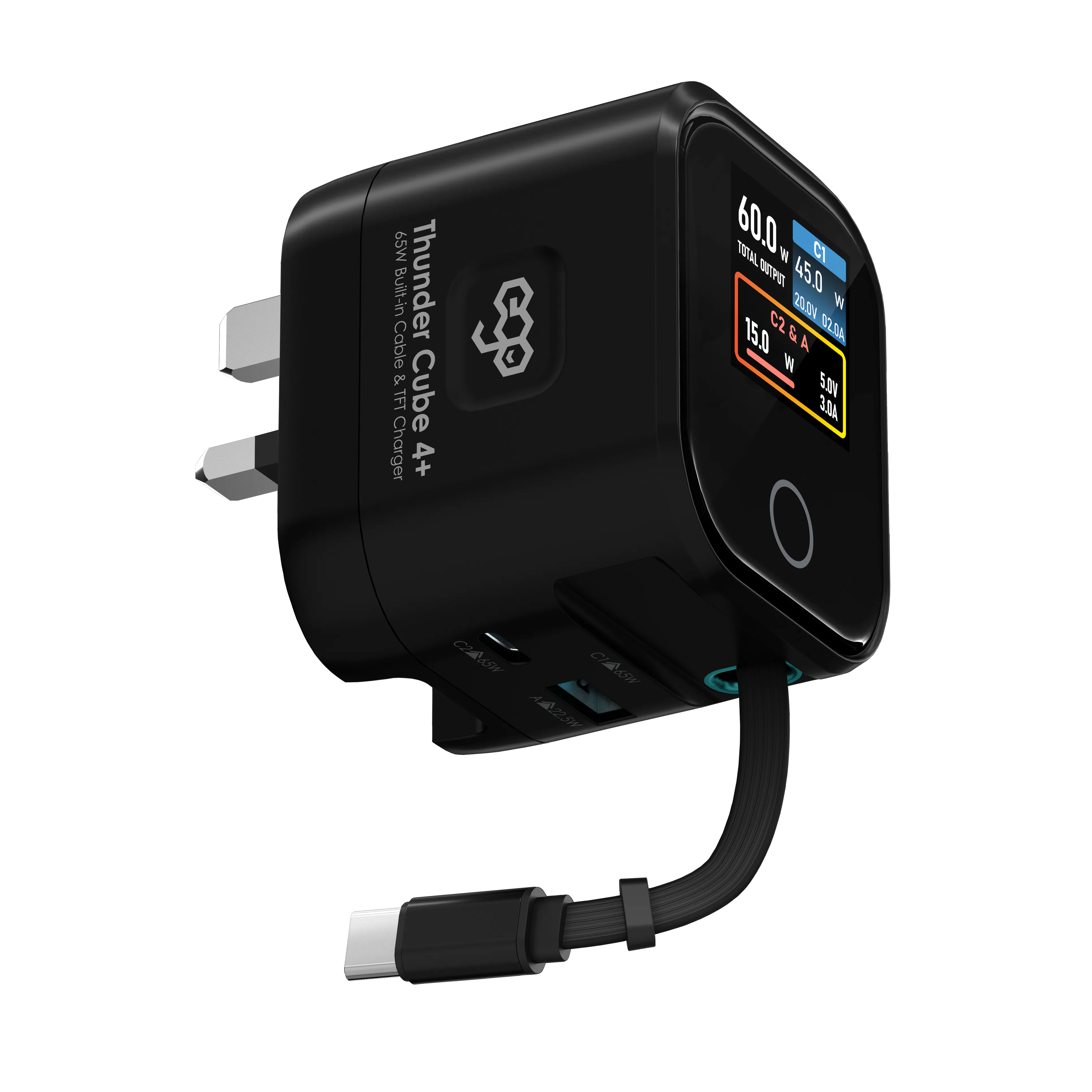 EGO 65W ThunderCube 4+ 摺疊插頭充電器