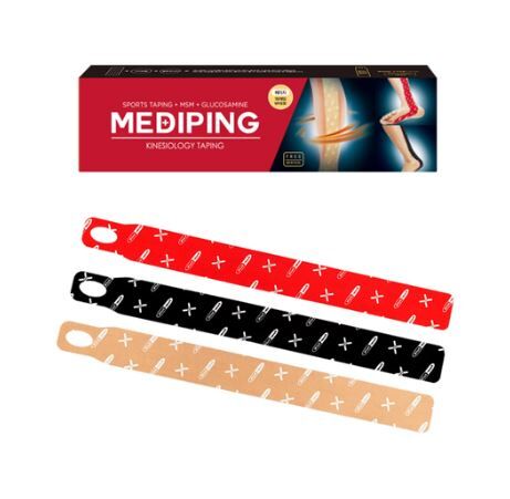 DU214 PowerfulX - Mediping 10秒輕鬆貼布 16ea 介指加長型 (適用手臂、小腿) EXP:2027-12-08