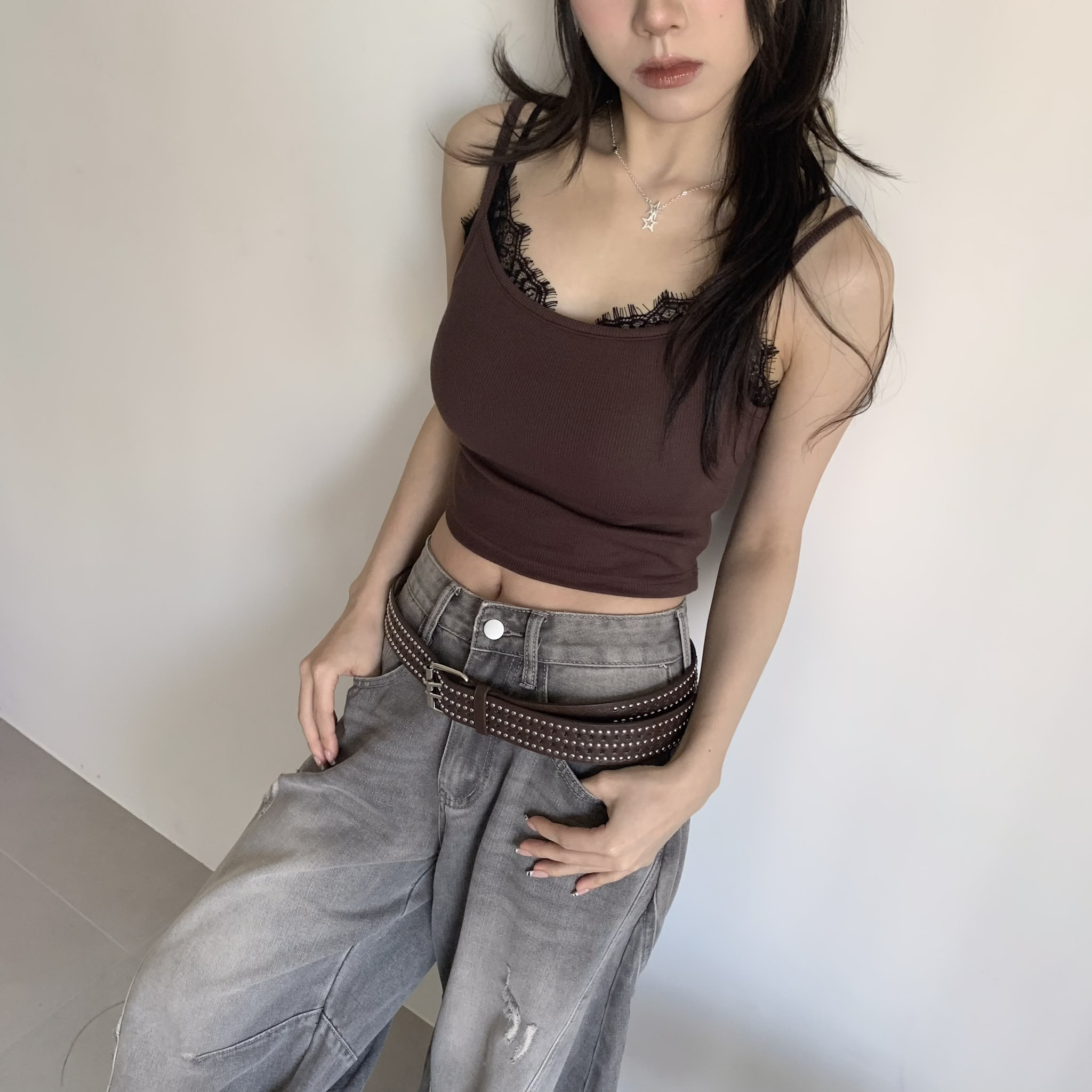 ISA_【ISA MADE】好身材! 坑條短版bra top_65112