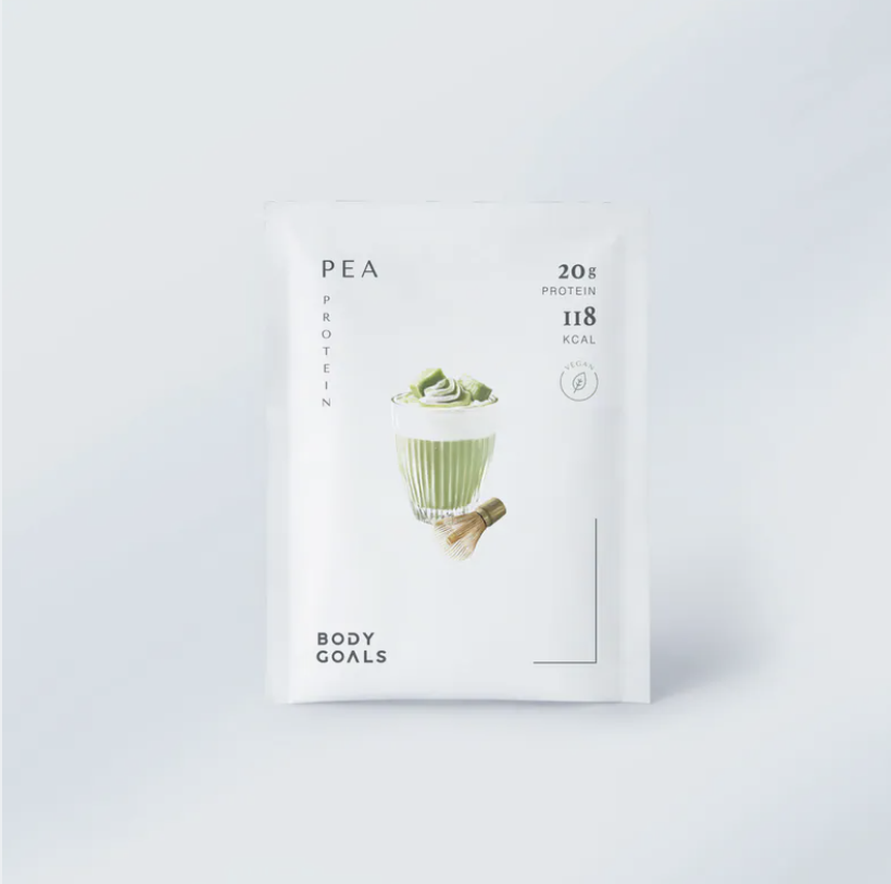 BODY GOALS 純素豌豆多效蛋白飲- 靜岡抹茶