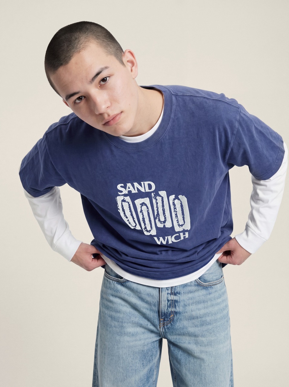 Filter017 x TOKYO SANDWICH CLUB x (invisible:man)  Sand Wich Tee