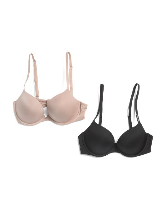 【預購】CALVIN KLEIN H082656 Pure Micro Plunge Bras (2件裝)