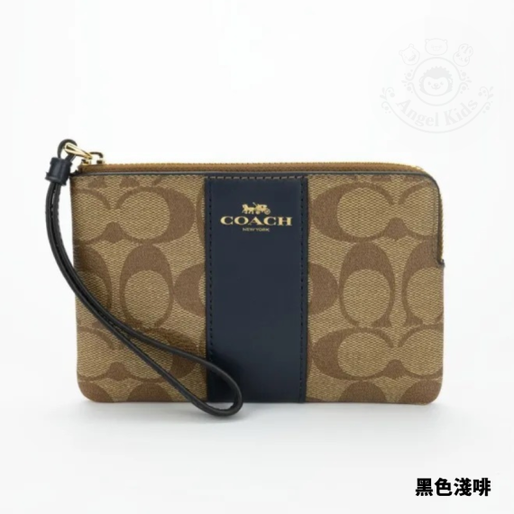 包郵優惠 Coach Corner Zip Wristlet 系列 #2607