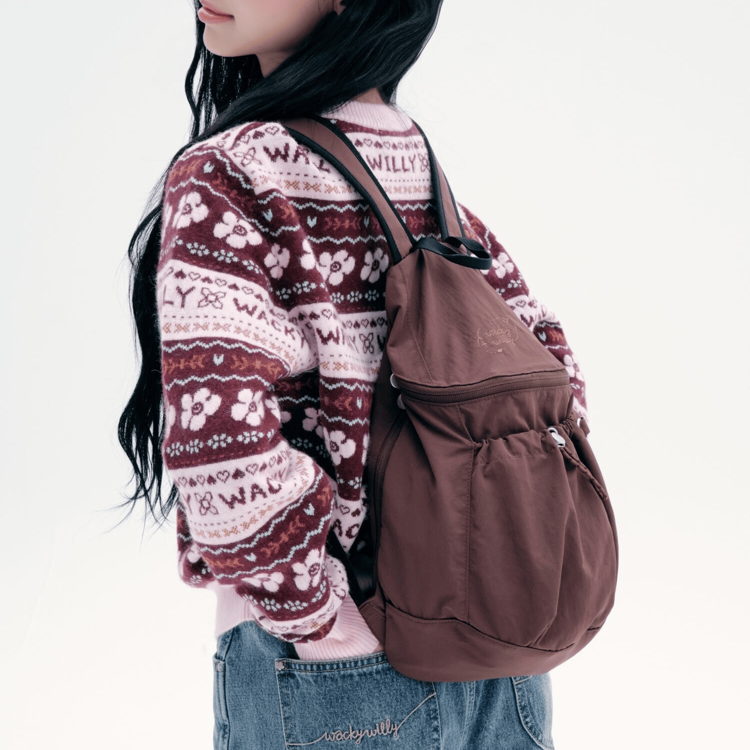 Wacky WiLLy｜Women's Compact Backpack [3 colors]