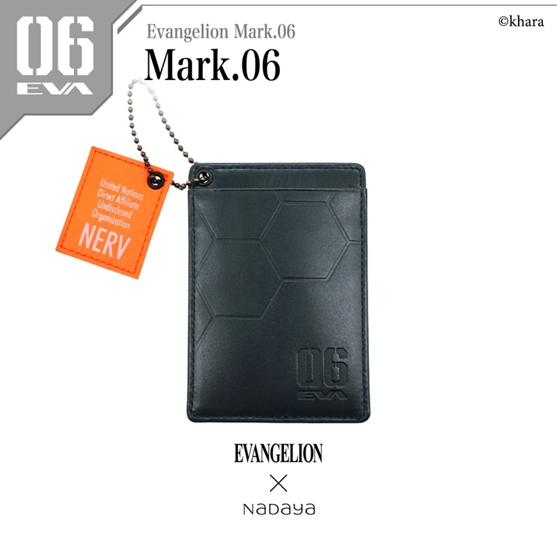 新世紀福音戰士日版通行證套-Mark.06（海軍藍）