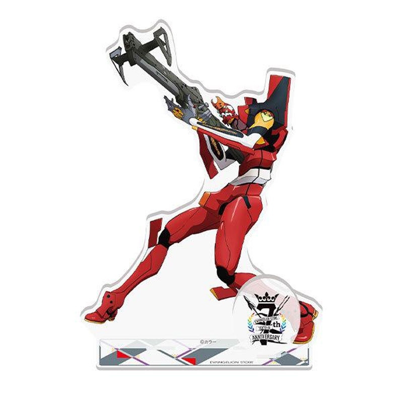 EVA STORE新世紀福音戰士日版7周年紀念壓克力立牌-2號機